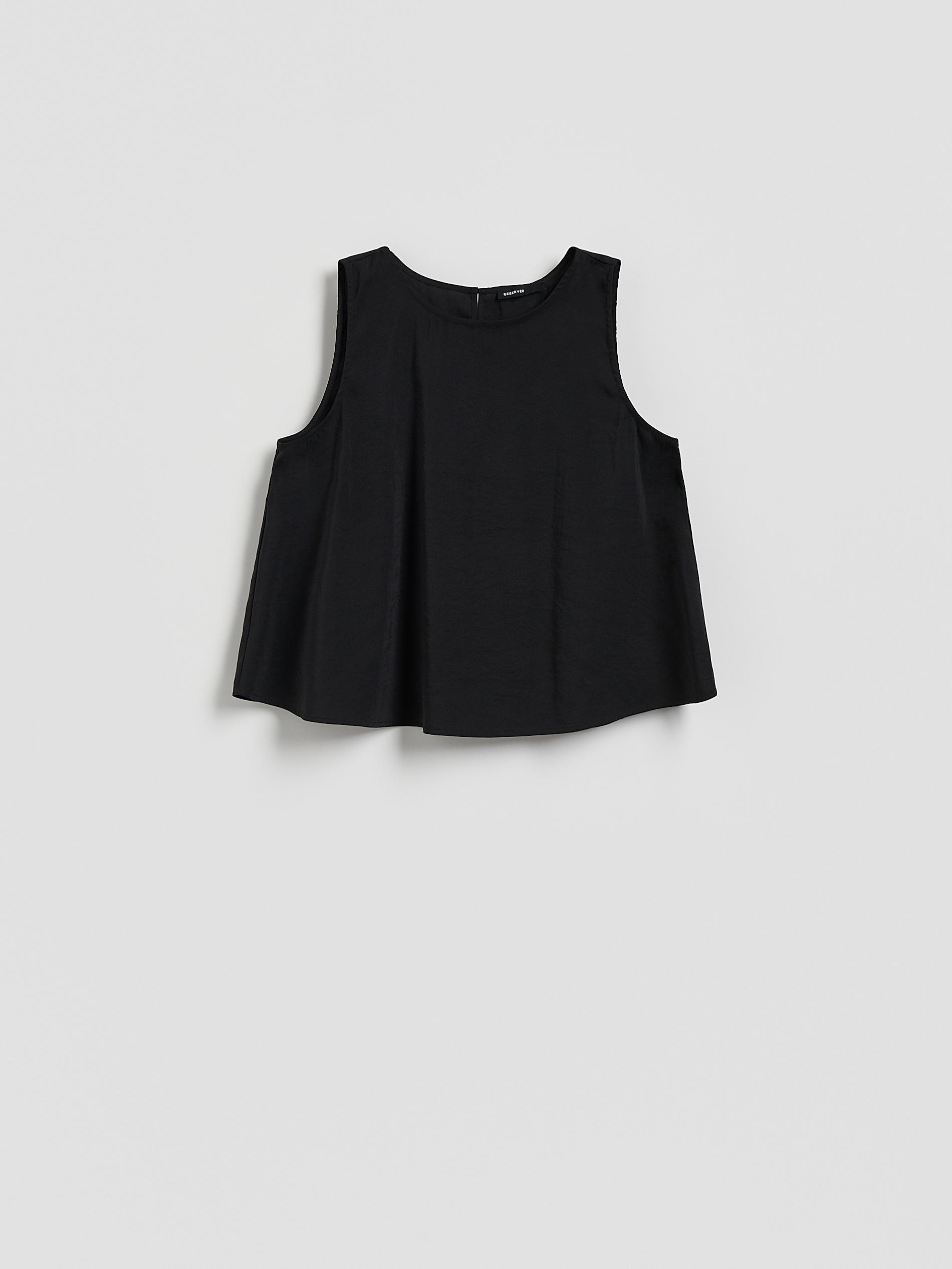 Black Modal Rich Top, Black, large image number 4