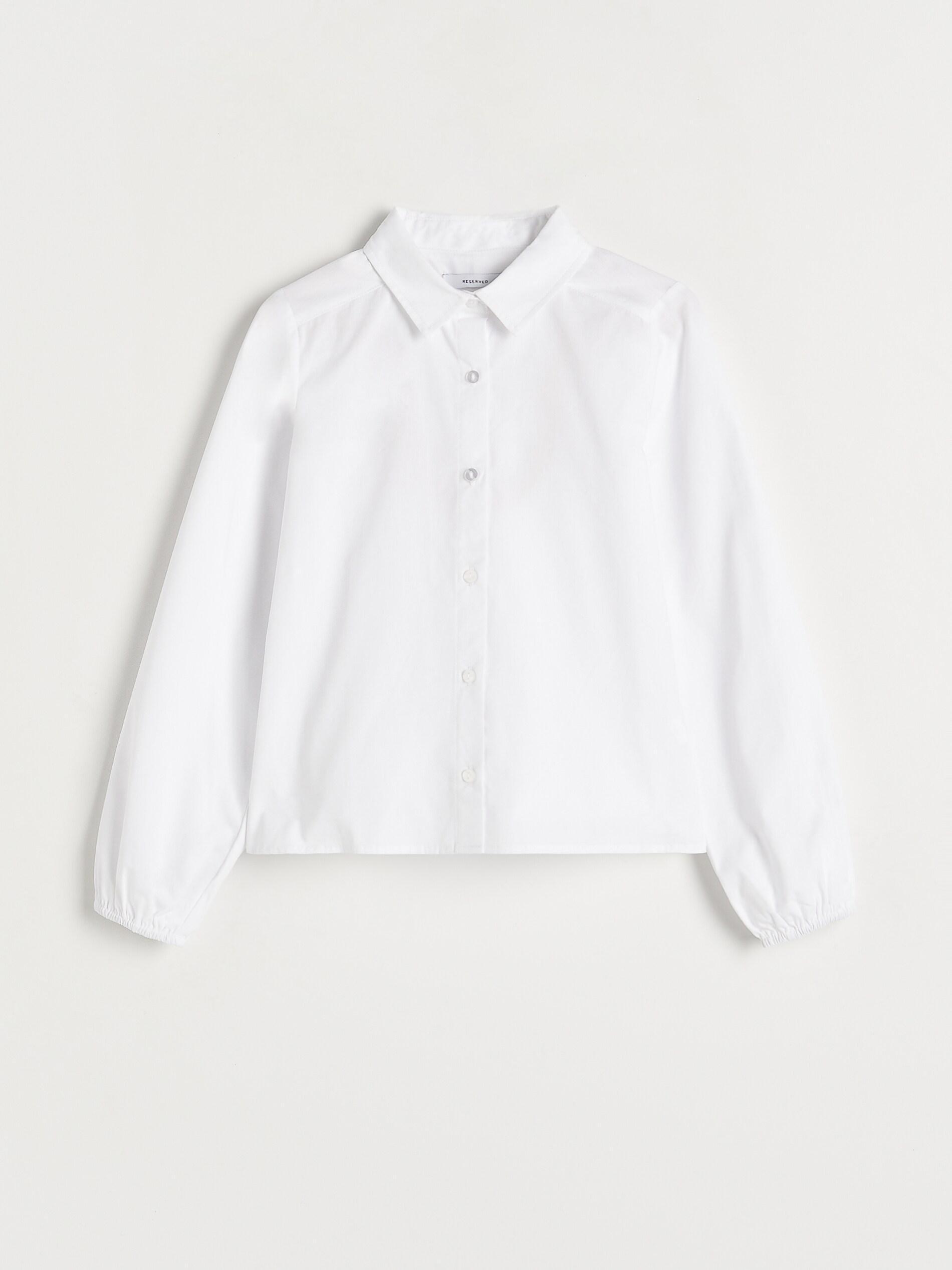 White Collar Shirt, Kids Girls, , large image number 2