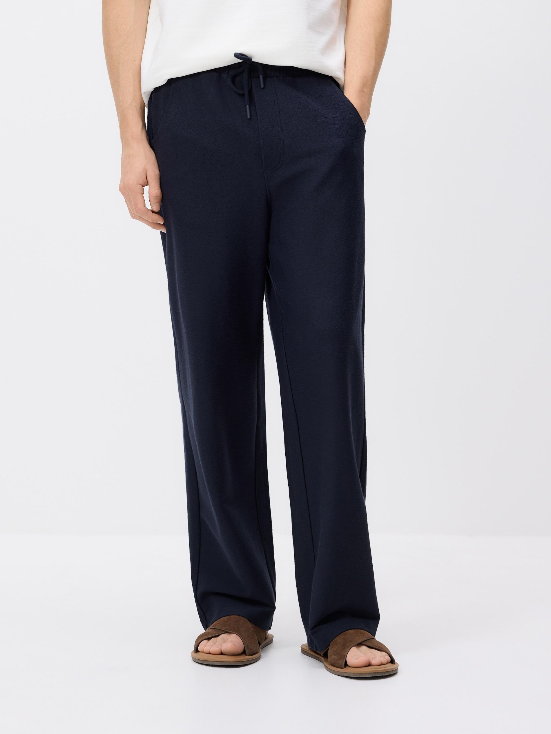 Navy Trousers, Navy, large image number 1