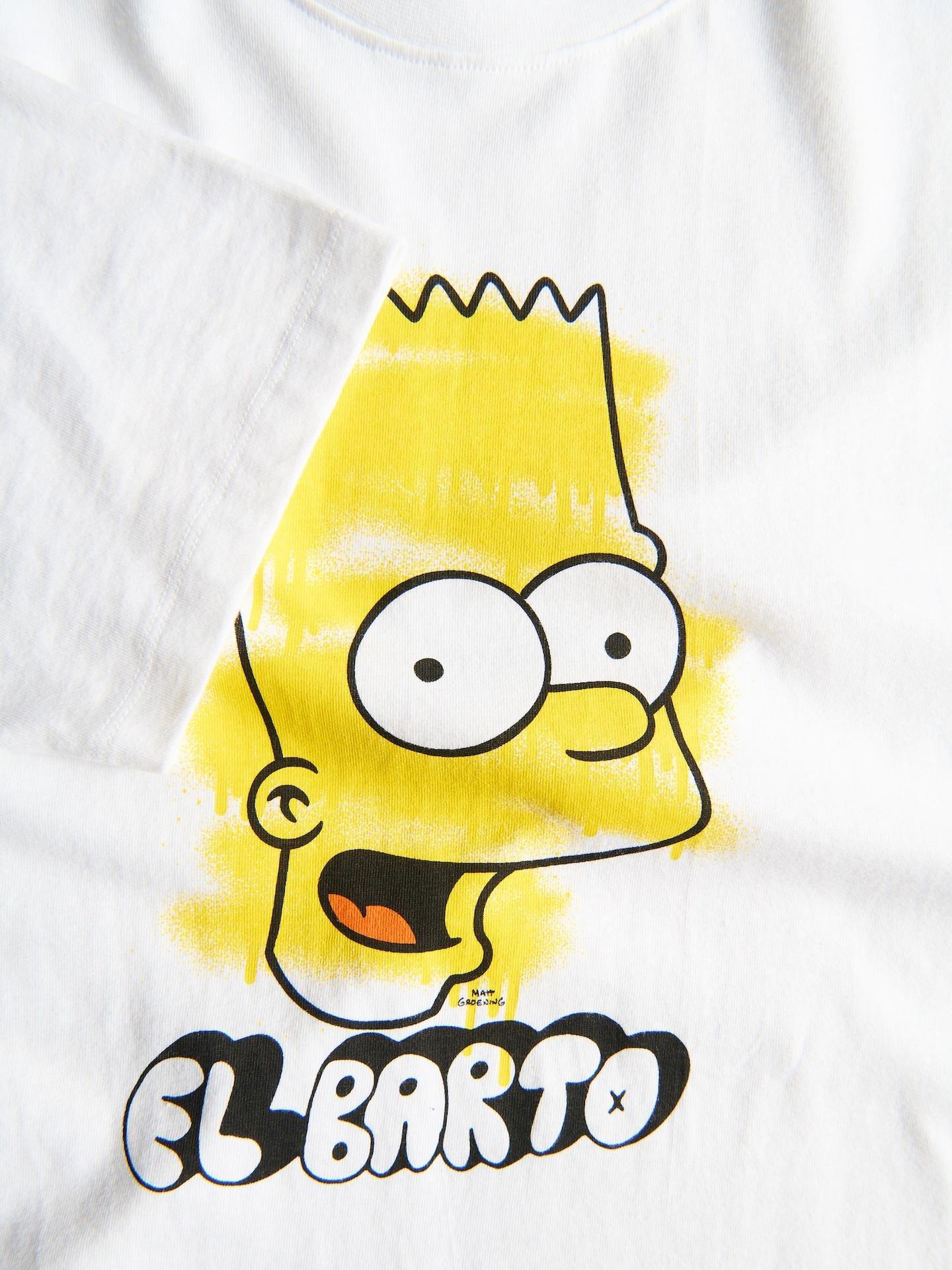 White The Simpsons T-Shirt, White, medium