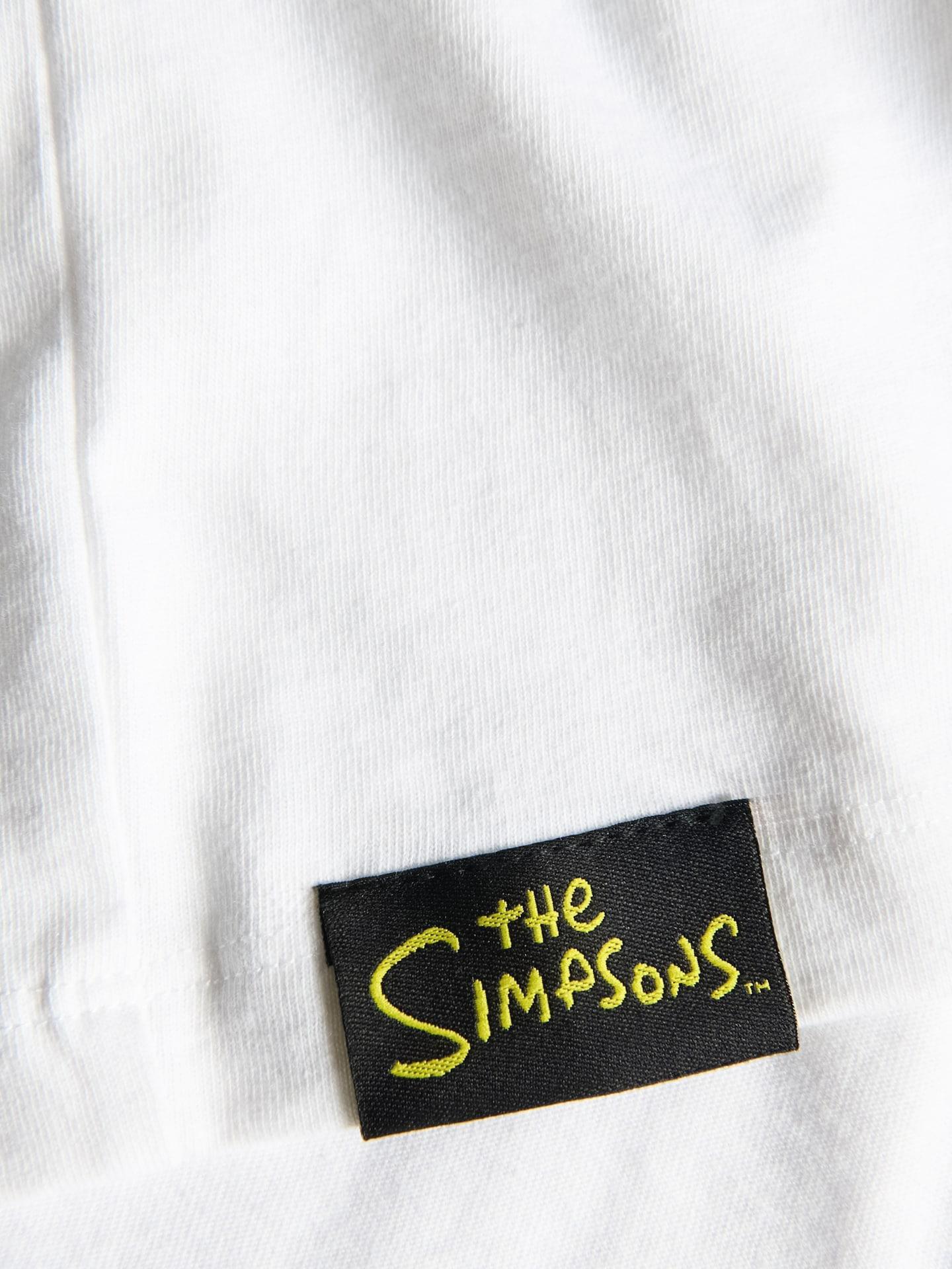 White The Simpsons T-Shirt, White, medium