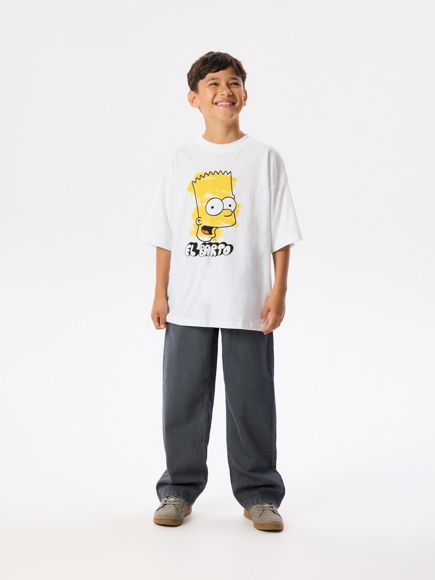 White The Simpsons T-Shirt, White, large image number 3