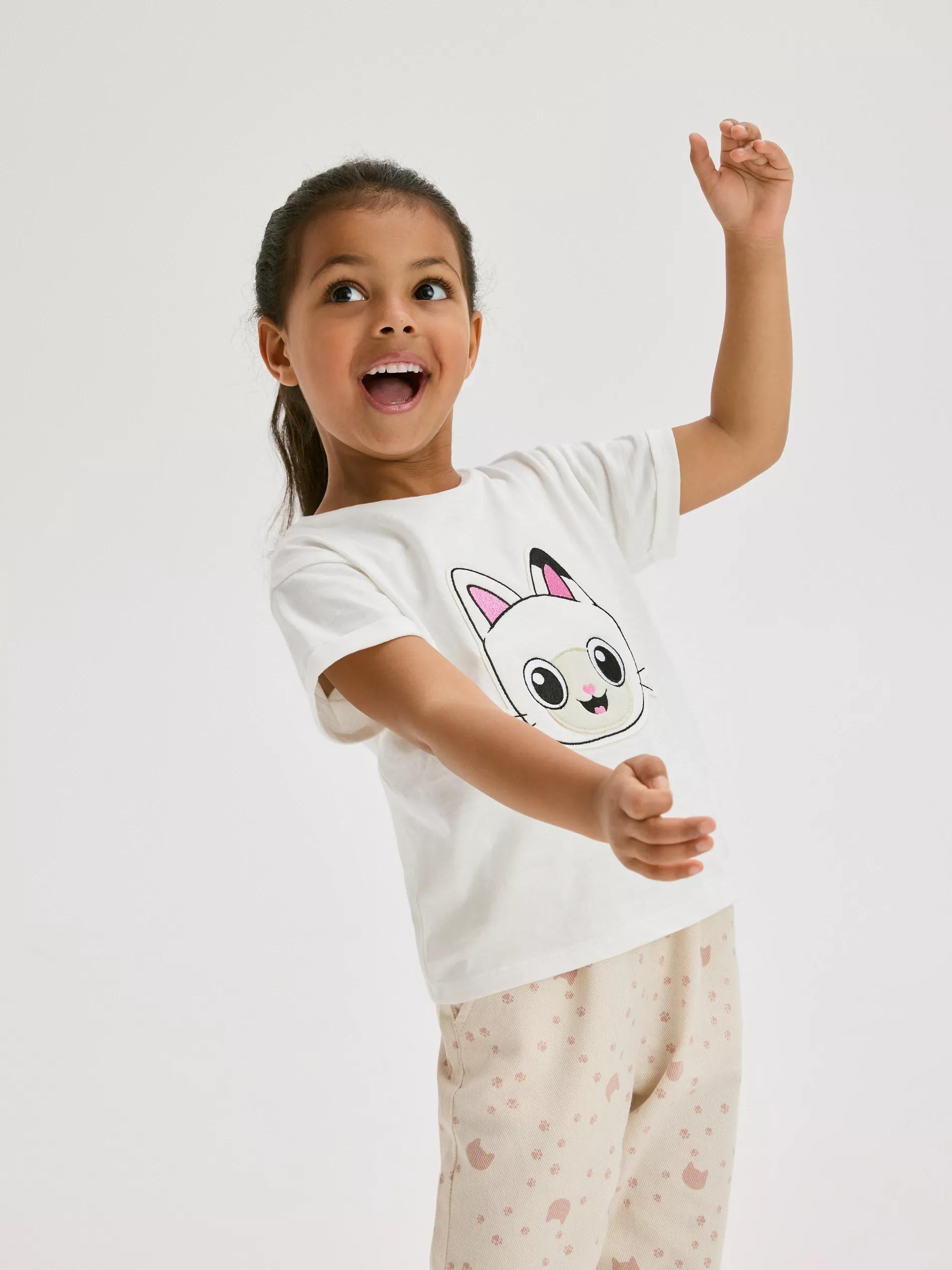 CREAM T-shirt Gabby's Dollhouse, , medium