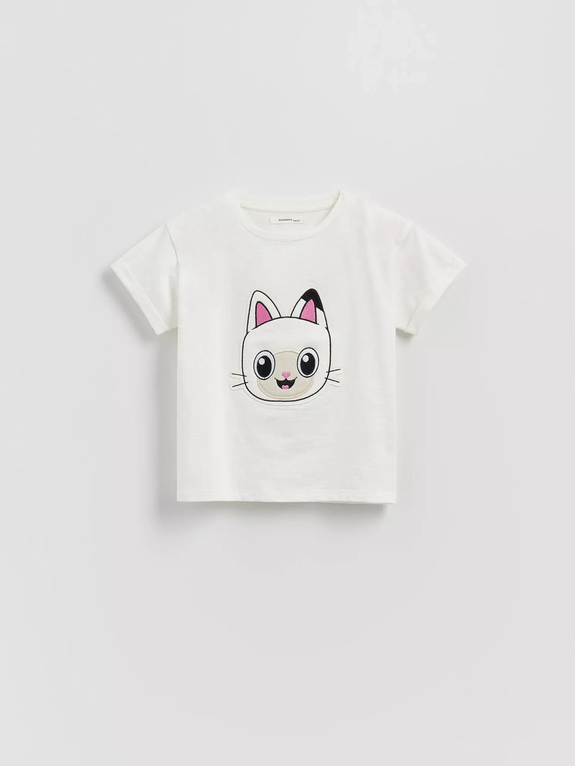 CREAM T-shirt Gabby's Dollhouse, , large image number 2