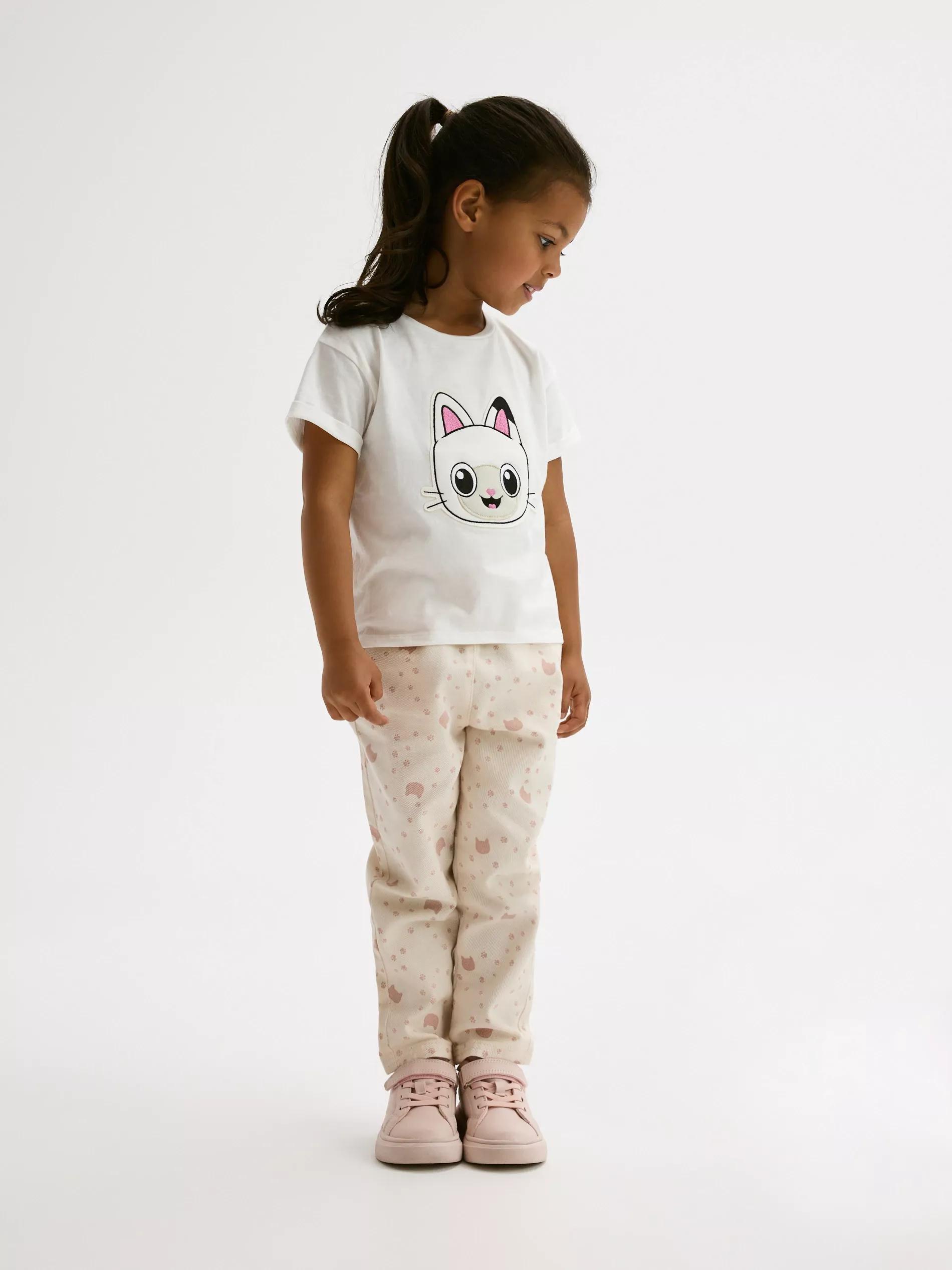 CREAM T-shirt Gabby's Dollhouse, , large image number 4