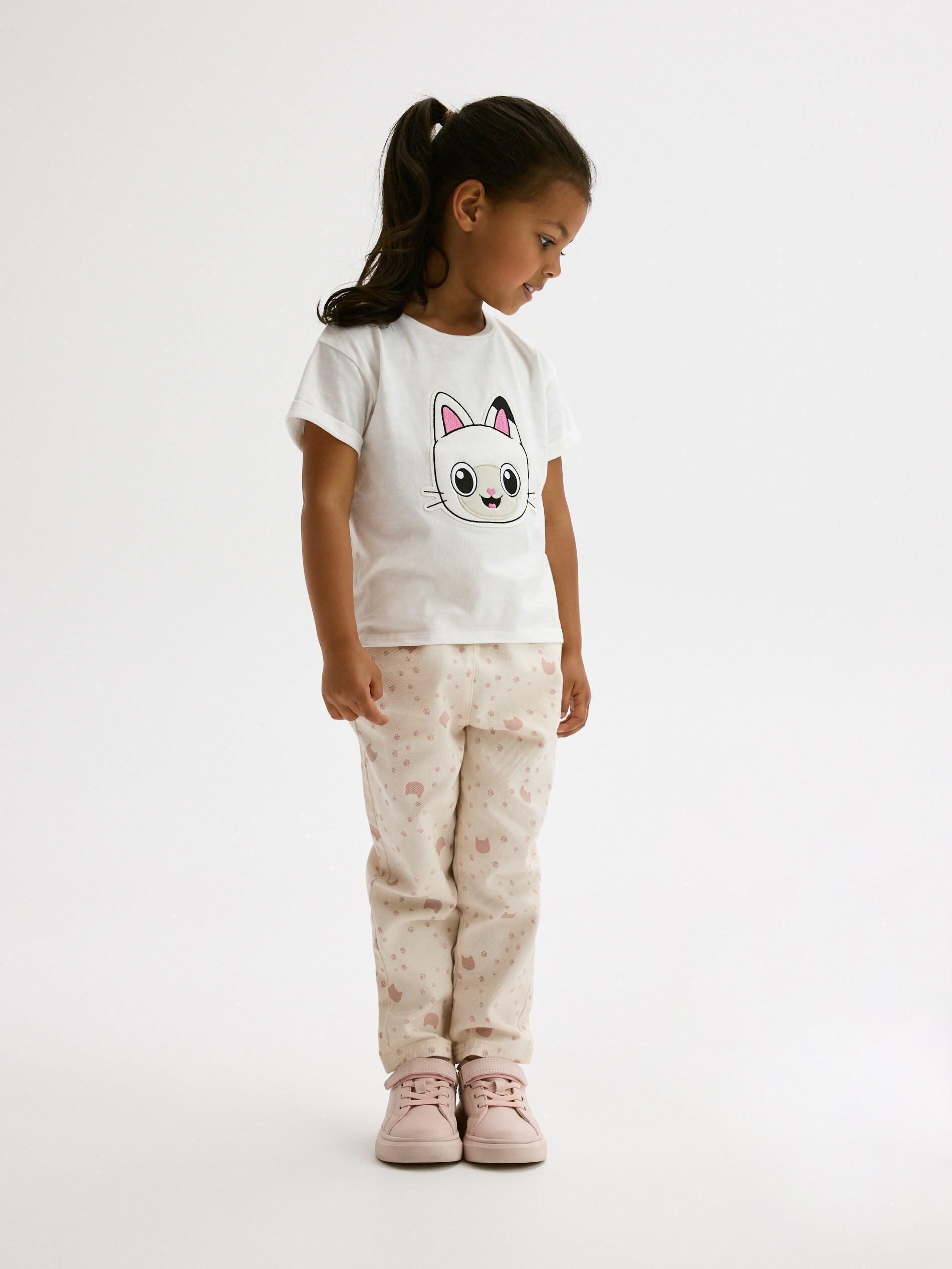 CREAM T-shirt Gabby's Dollhouse, Ivory, large image number 4
