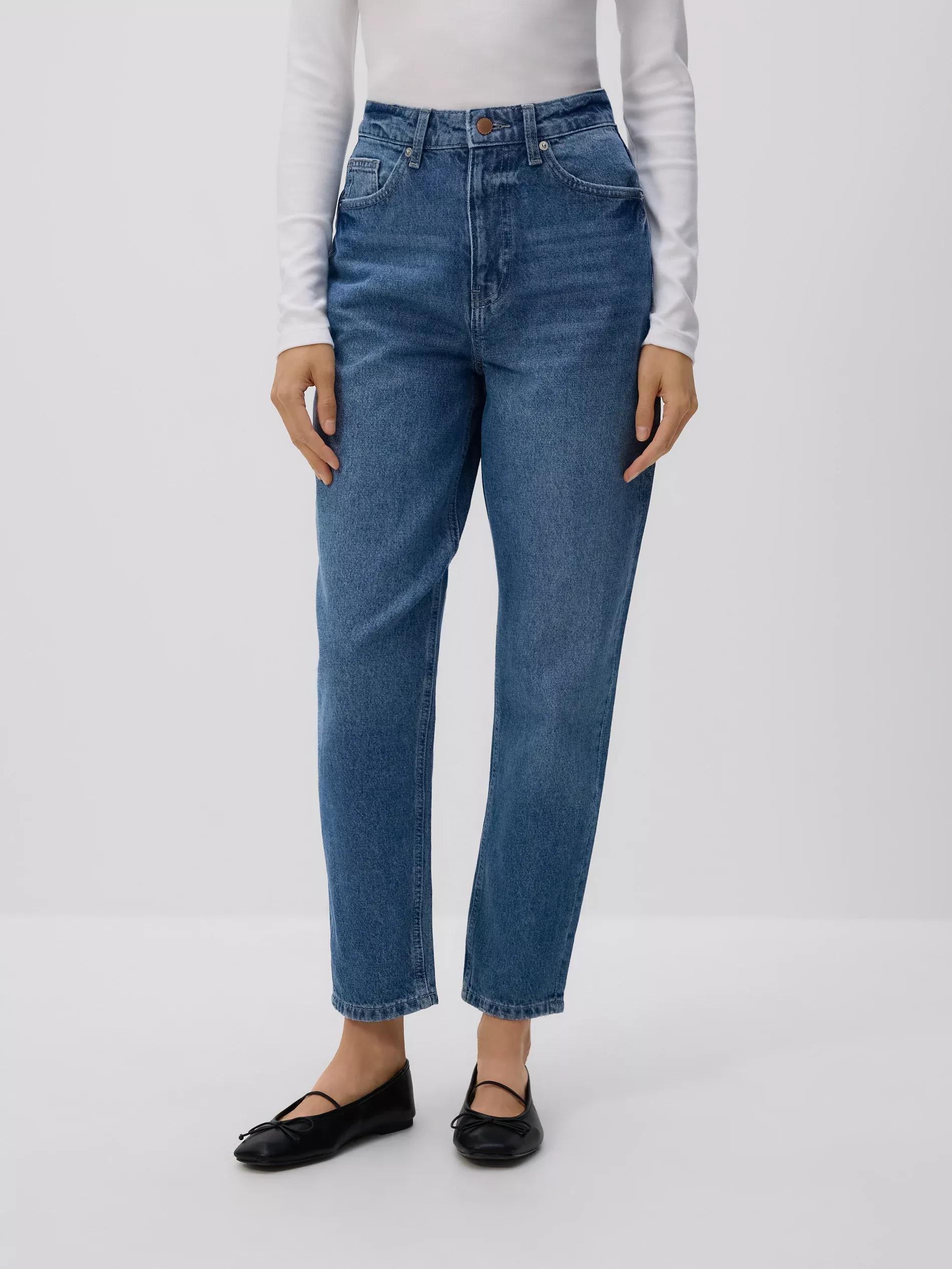 BLUE Mom fit jeans, Blue, medium