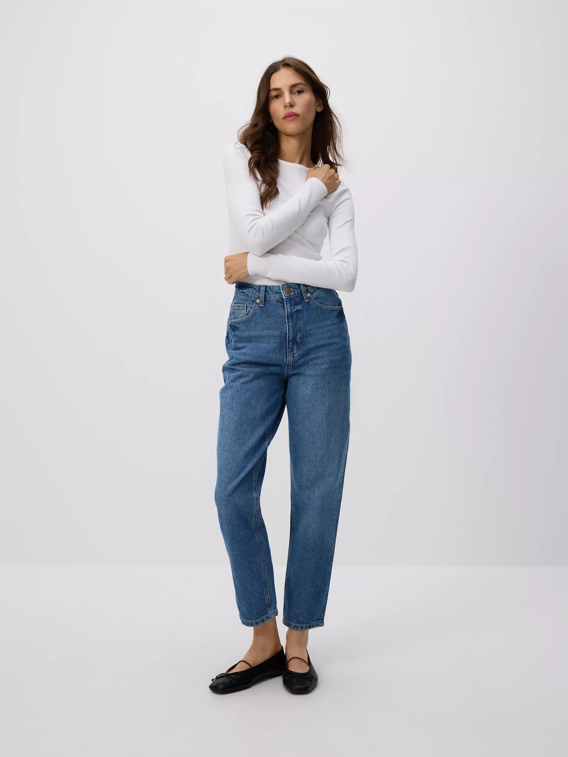 BLUE Mom fit jeans, Blue, large image number 1