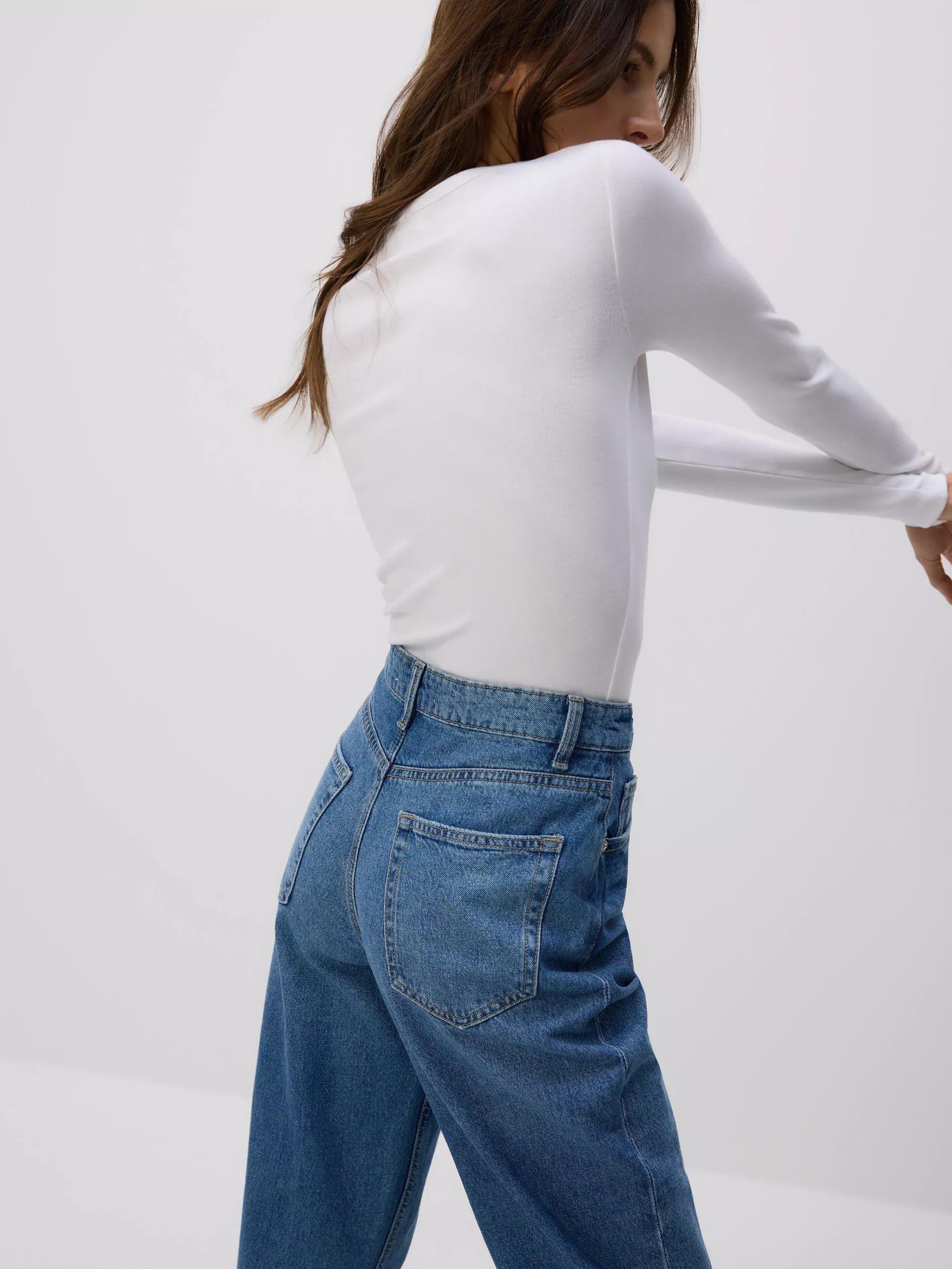 BLUE Mom fit jeans, Blue, large image number 2