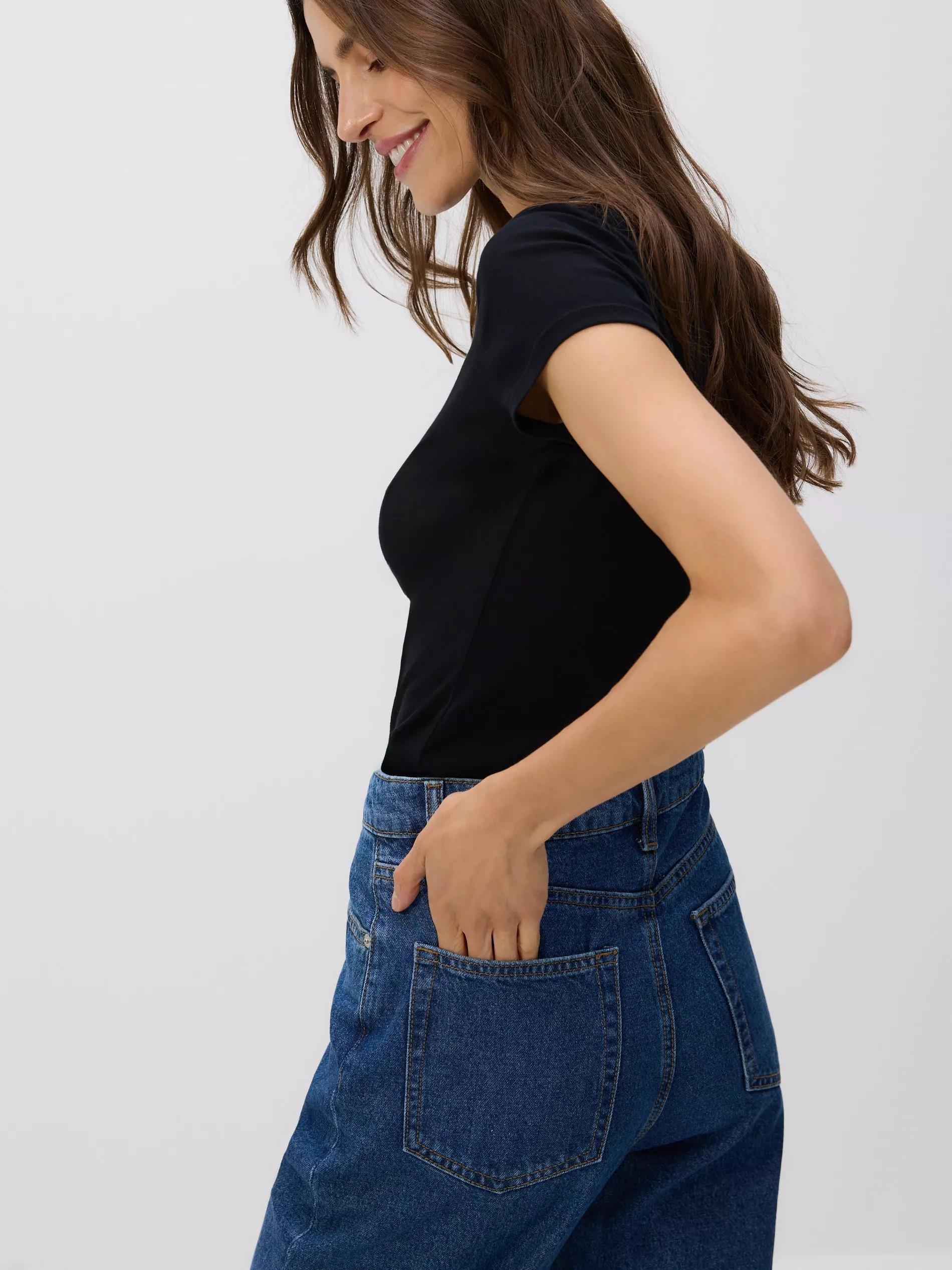 BLUE JEANS Mom fit jeans, Blue, large image number 3
