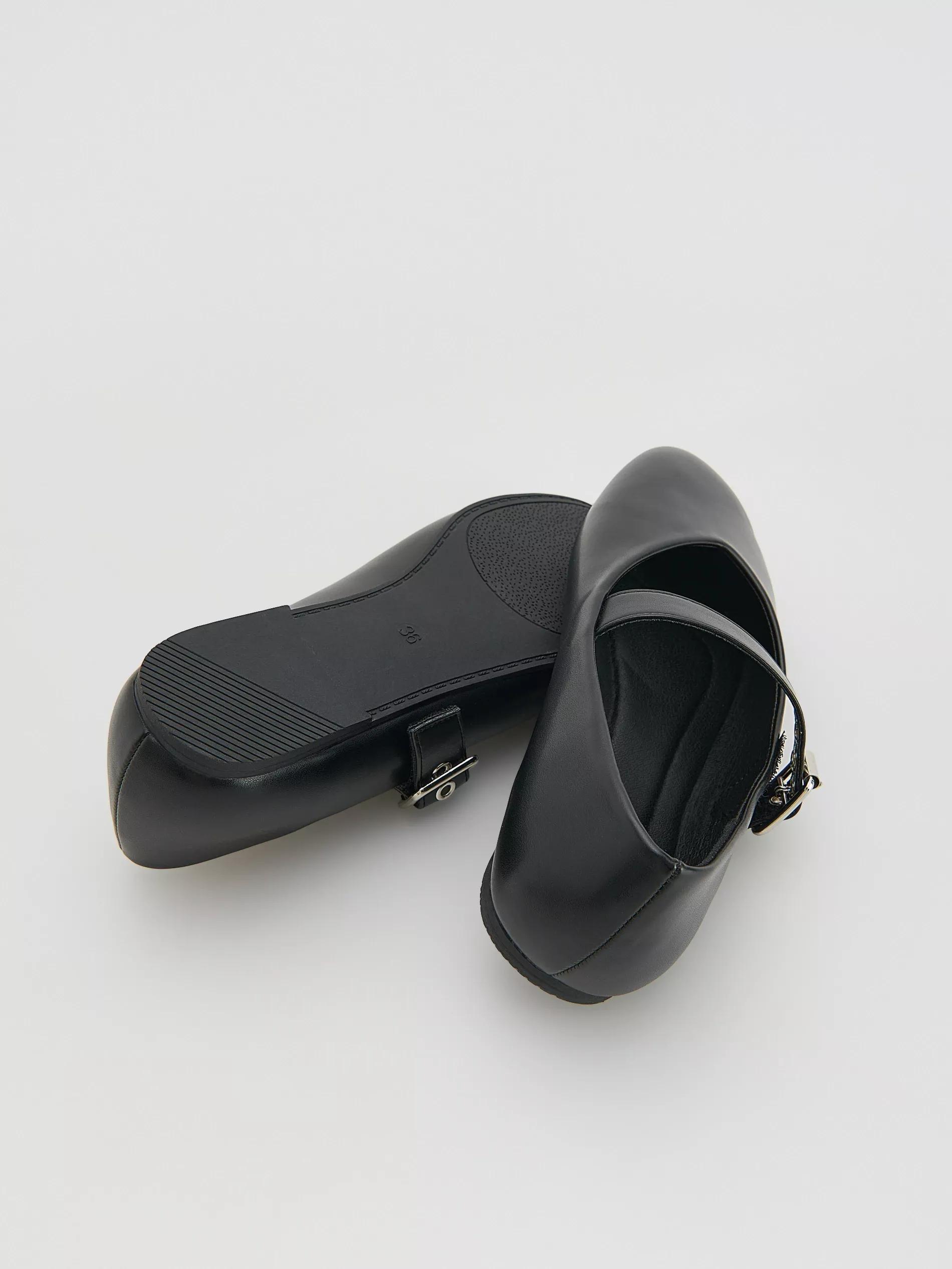 باليرينا جلد صناعي سوداء, Black, large image number 1