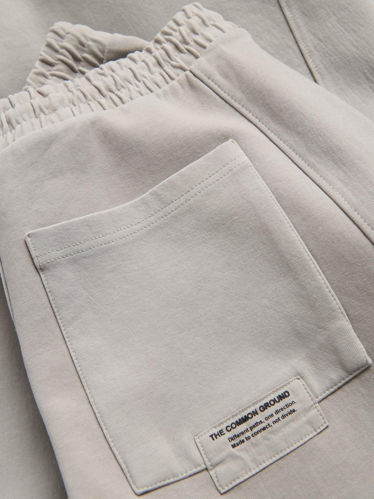 Grey Loose Trousers, Light grey, large image number 5