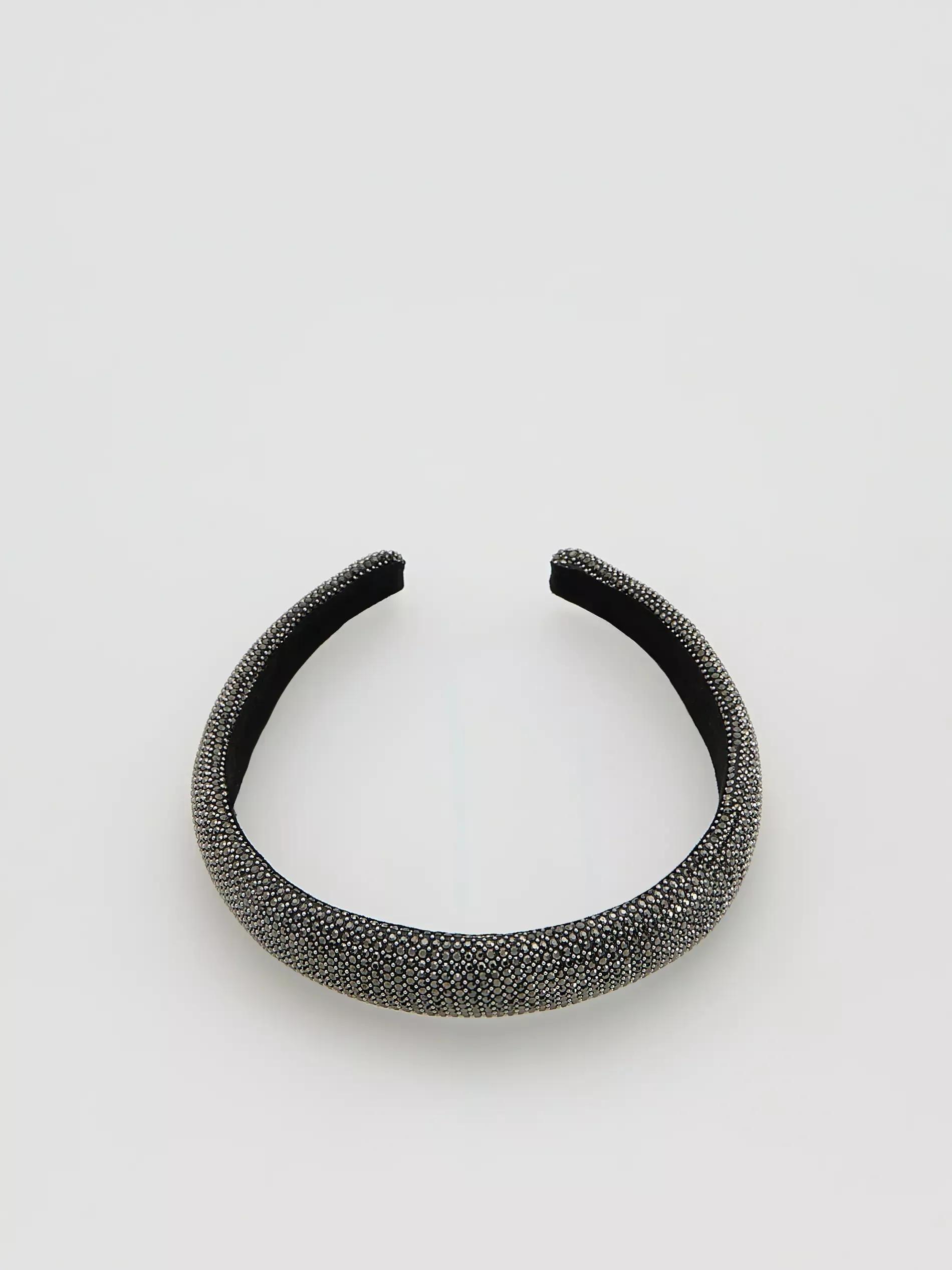 Grey Hairband, Grey, large image number 1