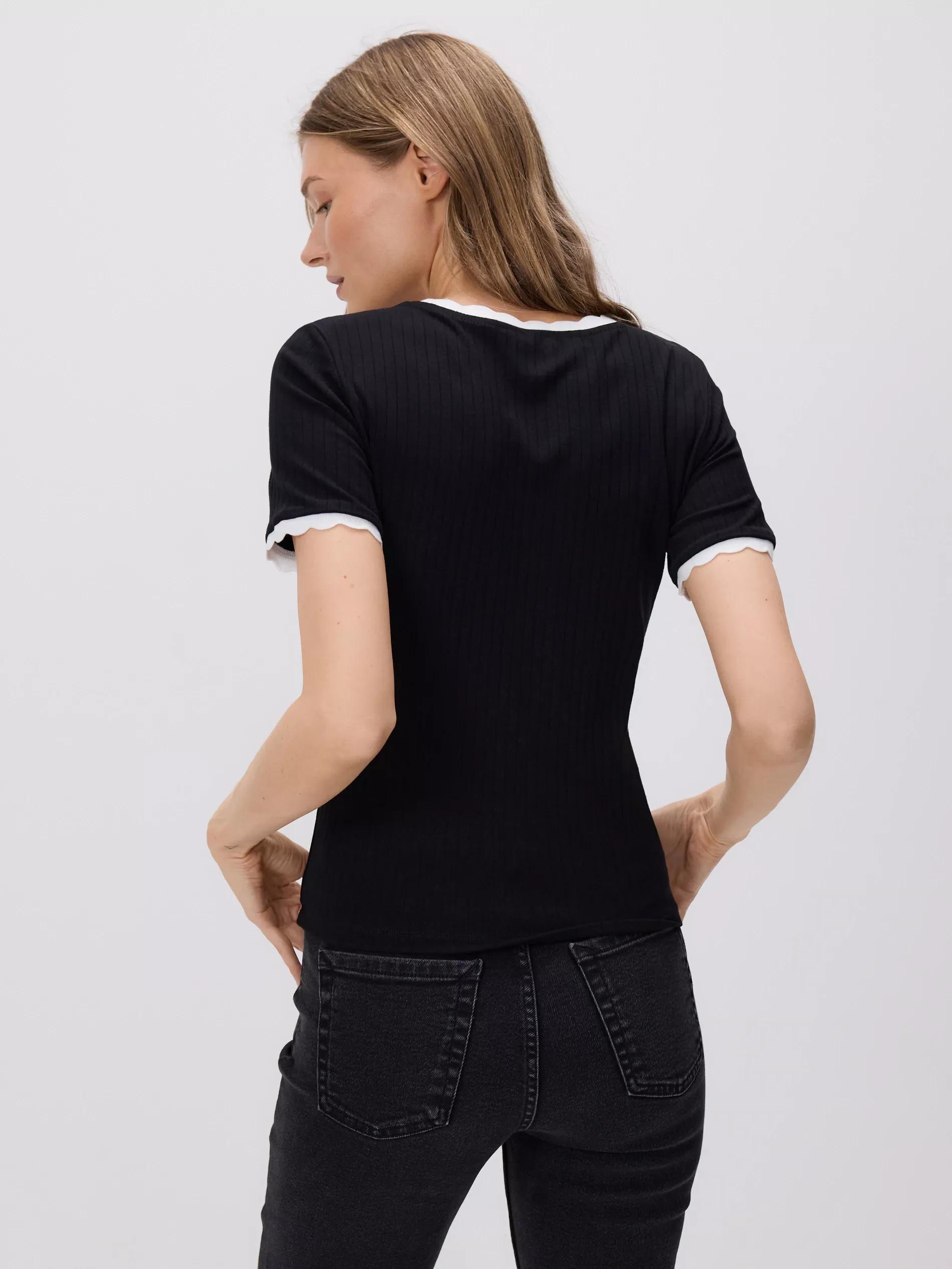 Black Blouse, Black, large image number 3