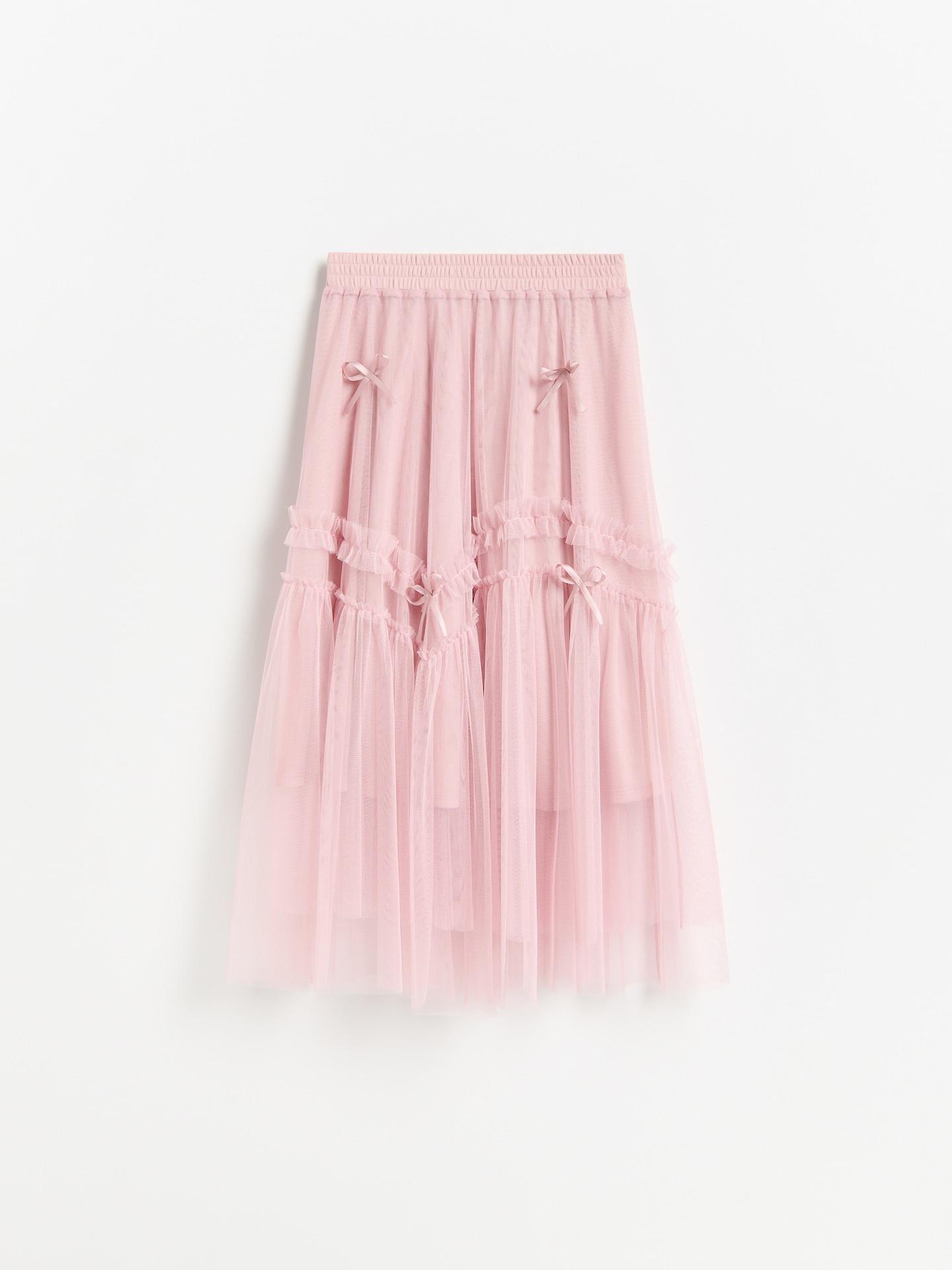 Pink Tulle Skirt, Pink, medium