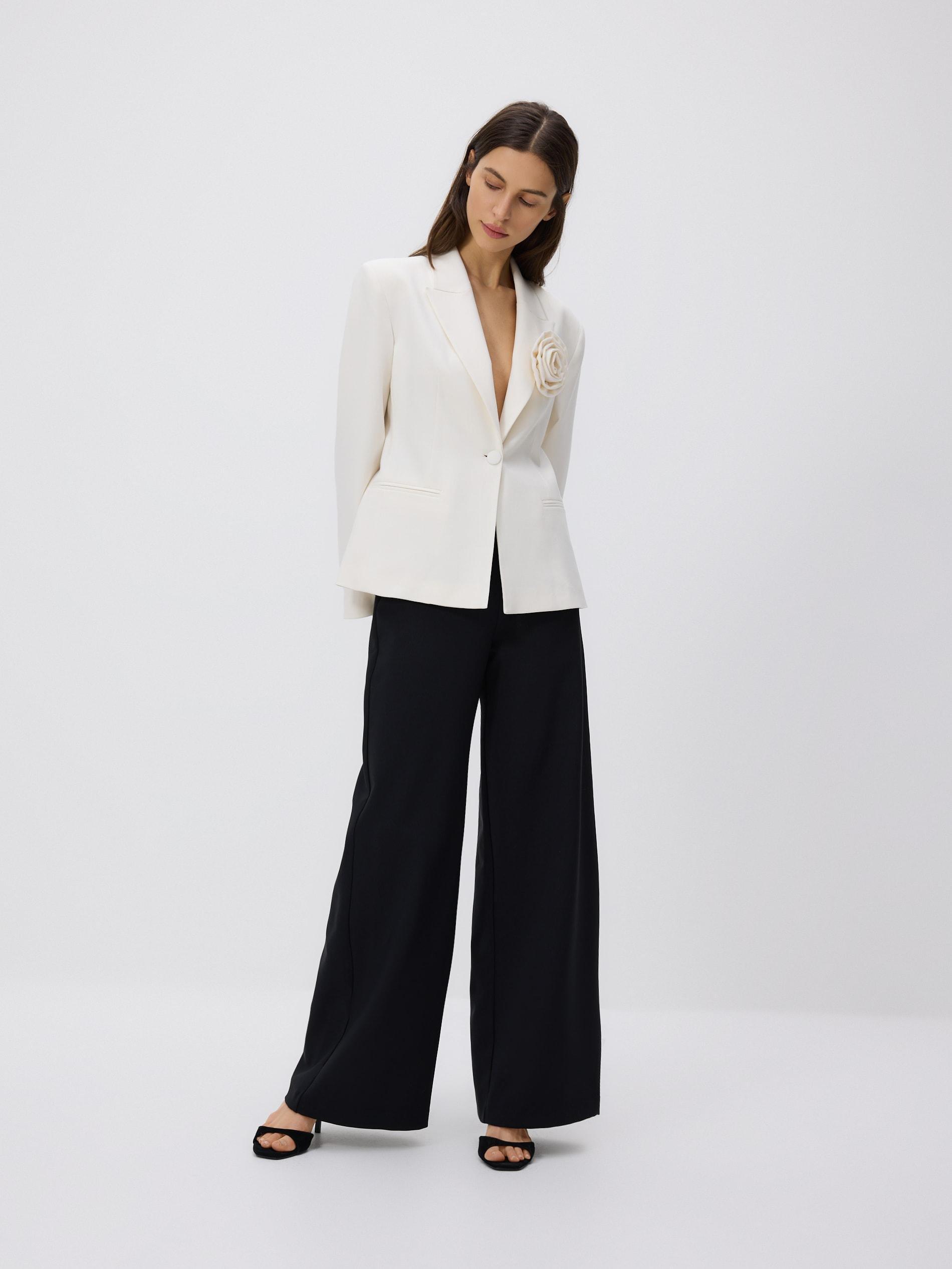 Beige Blazer, Ivory, medium