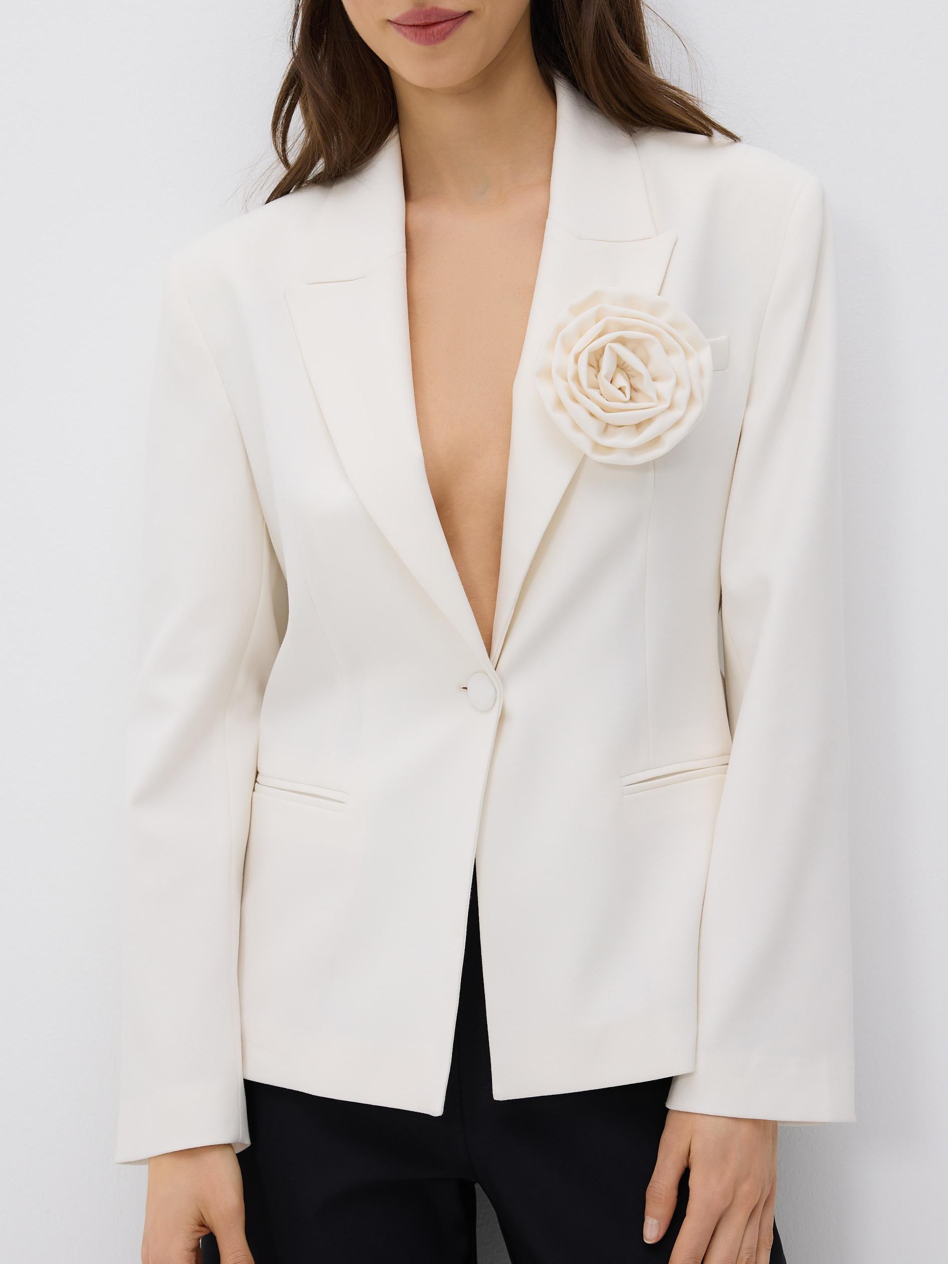 Beige Blazer, Ivory, large image number 2