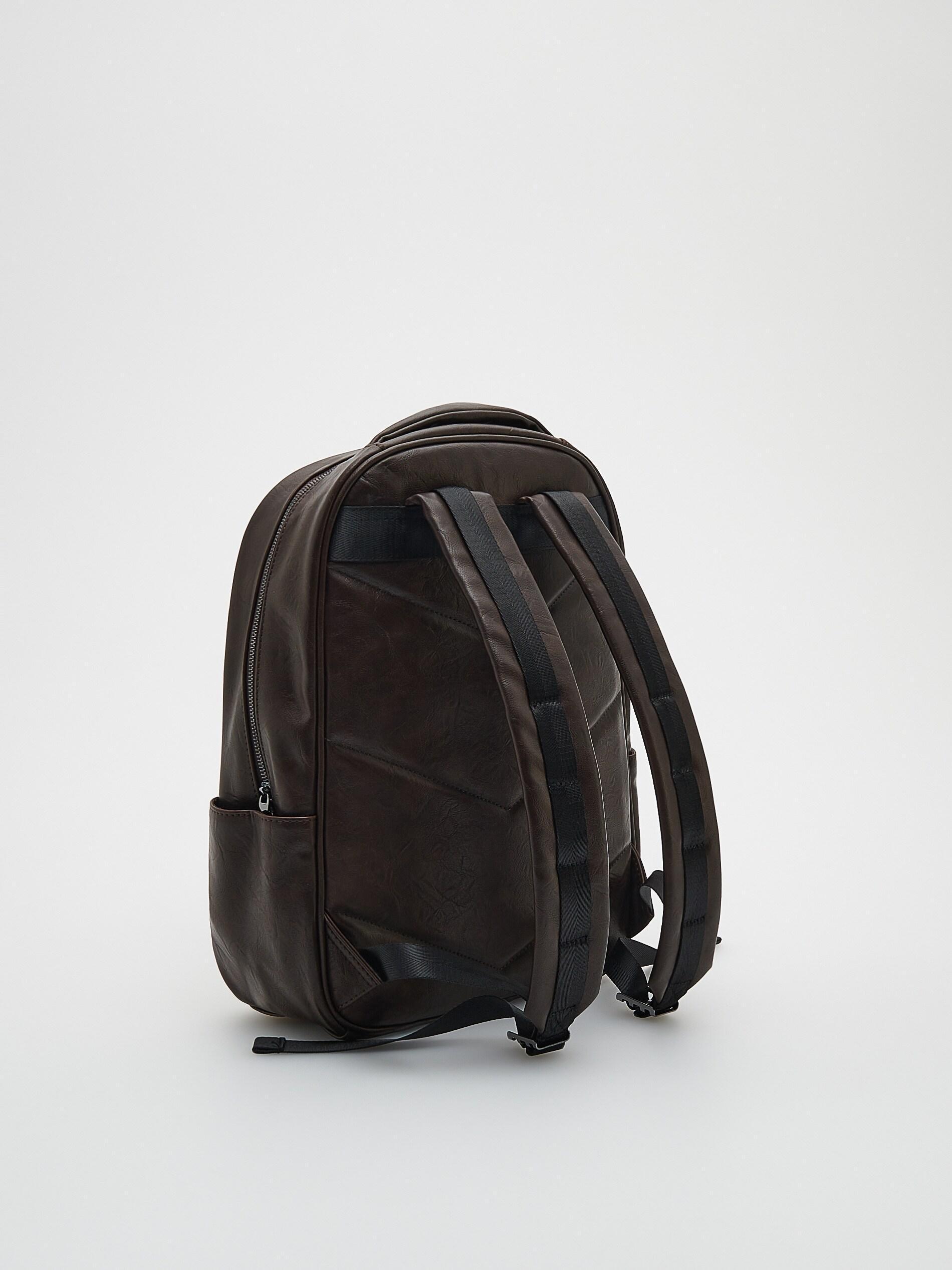 Brown Men Rucksack, , large image number 3