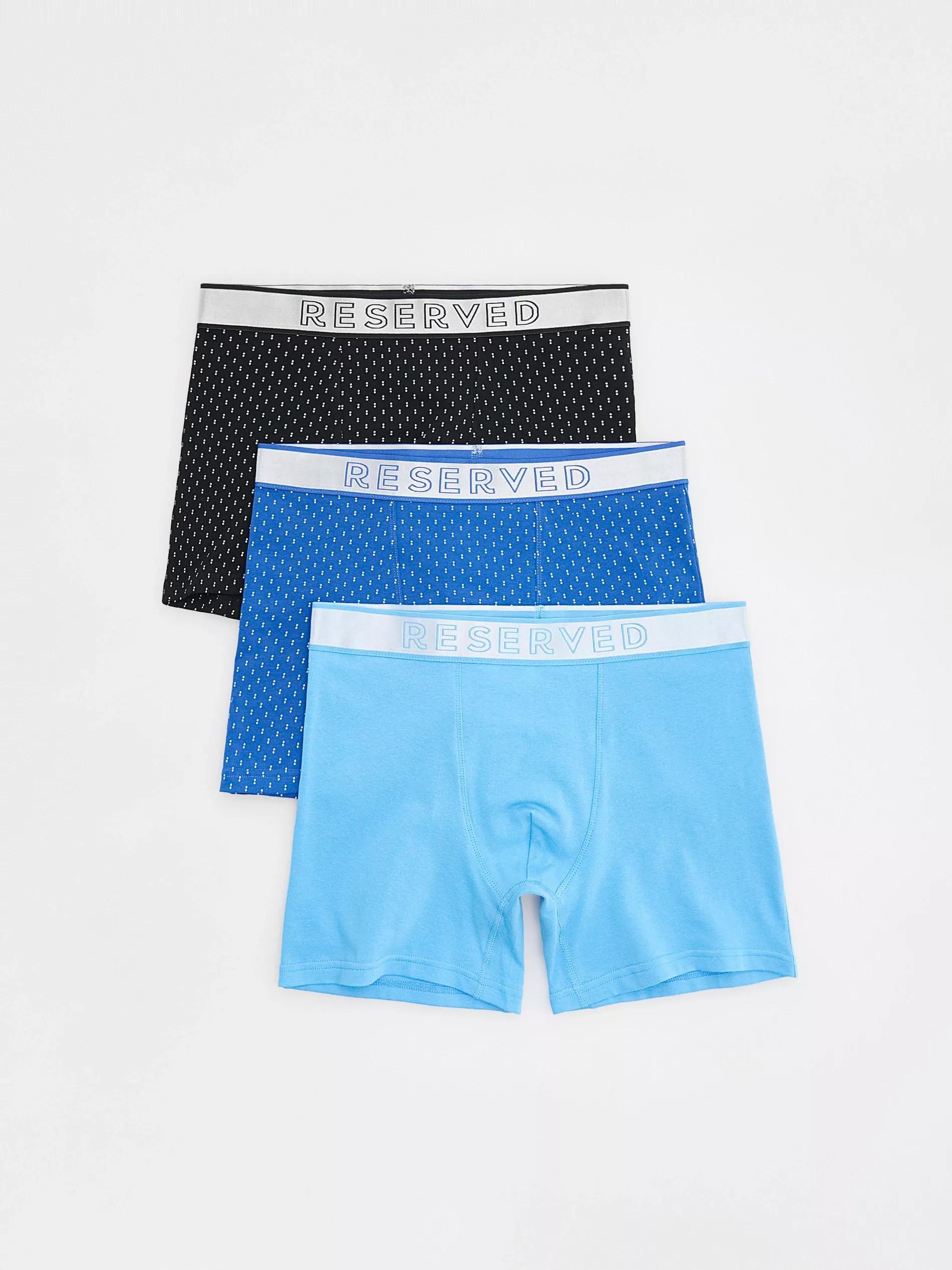 Blue Long Boxers 3 Pack, , large image number 0