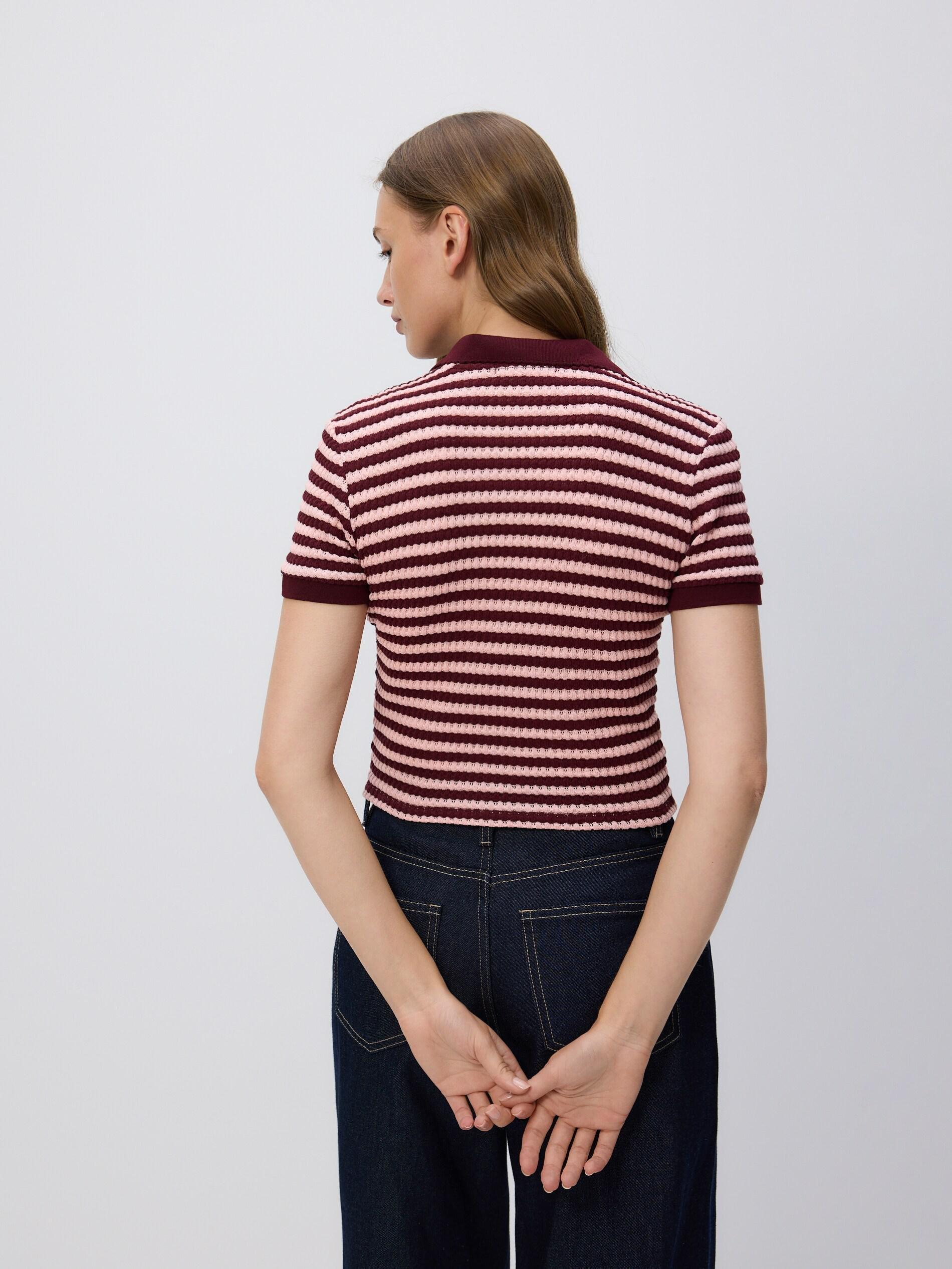 Maroon Blouse, Burgundy, large image number 3