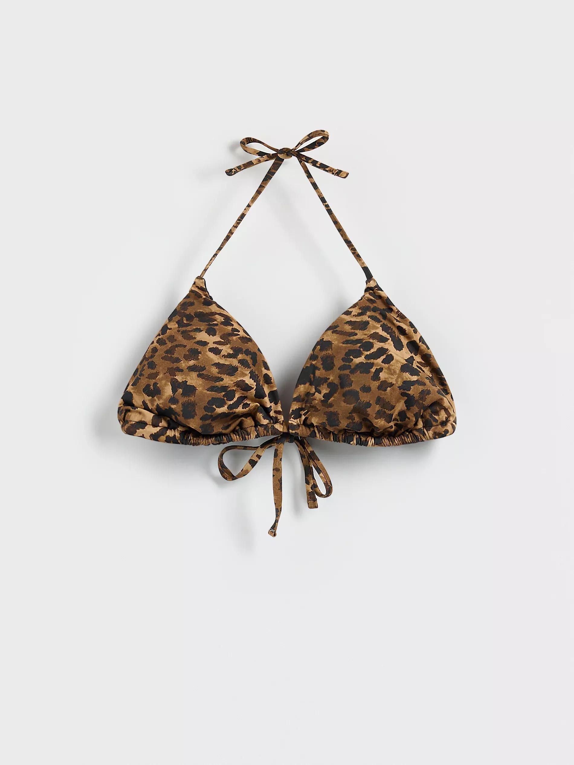 Brown Swimsuit Top, , large image number 3
