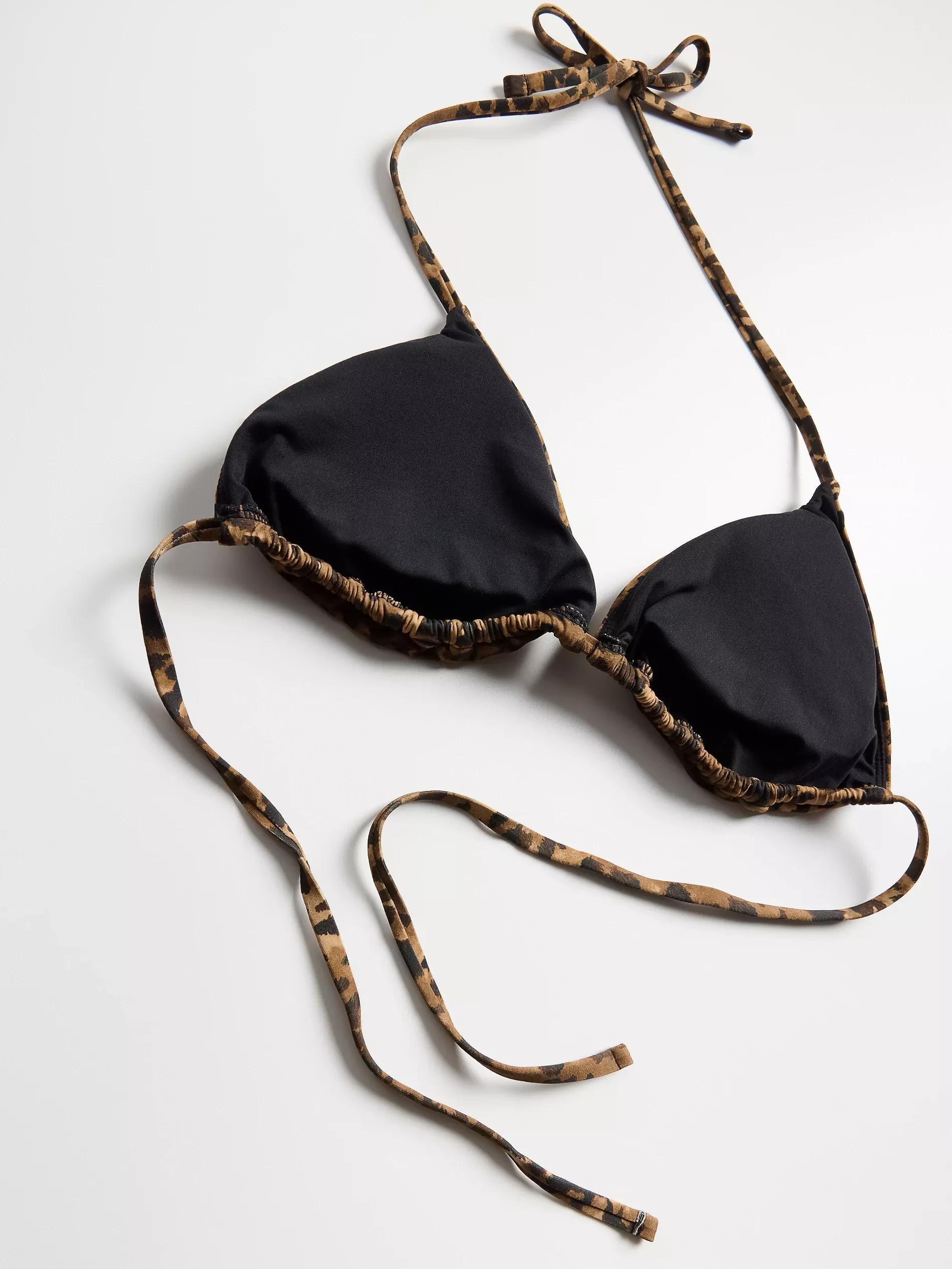 Brown Swimsuit Top, , large image number 4
