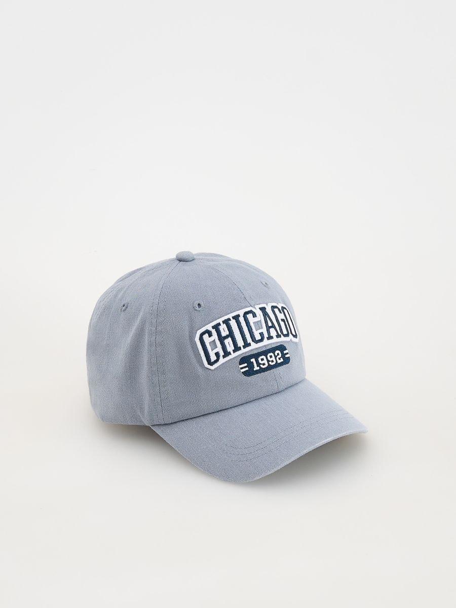Blue Cotton Baseball Cap, , large image number 1