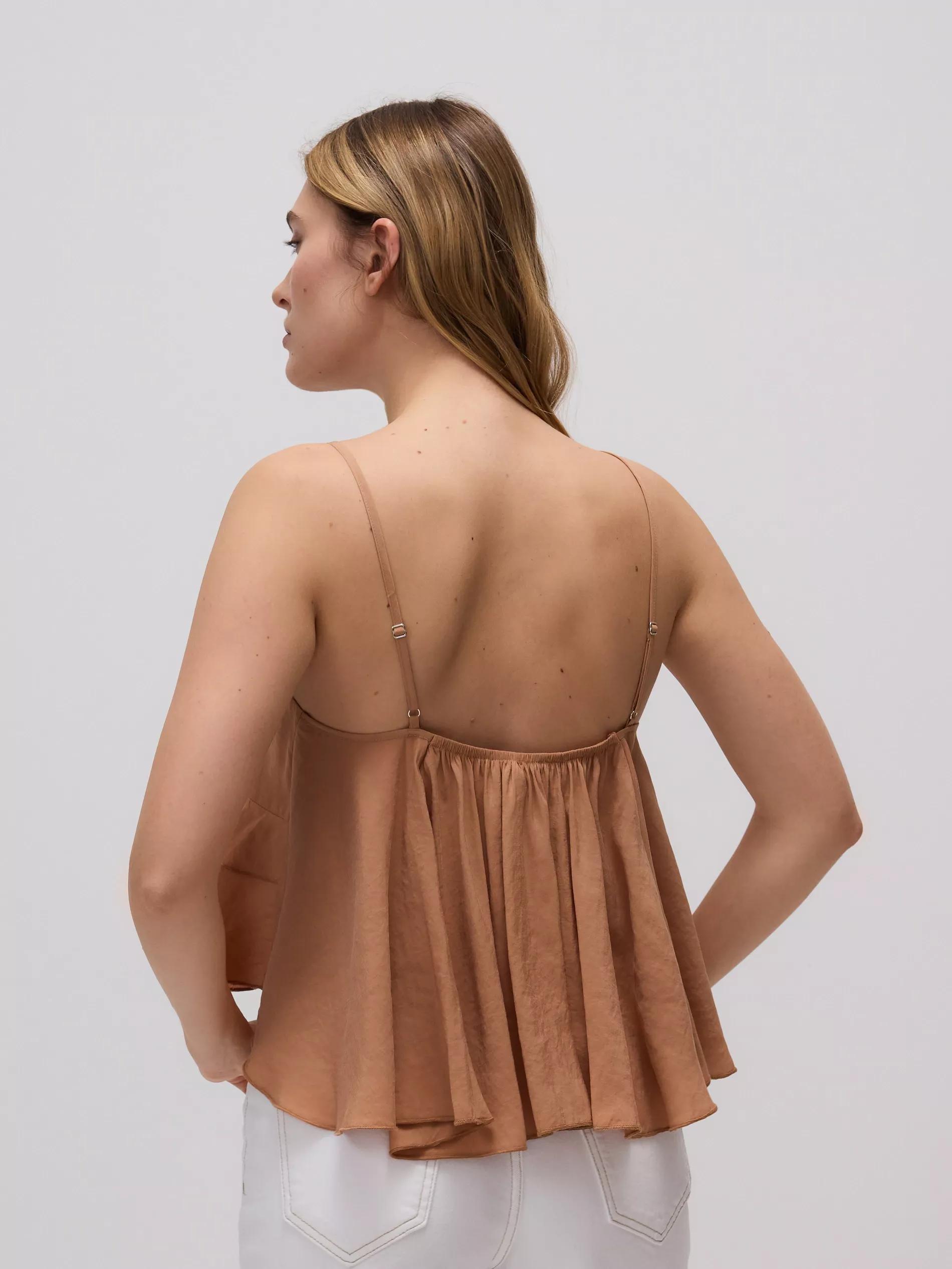 PEACH Cropped modal top, , large image number 5