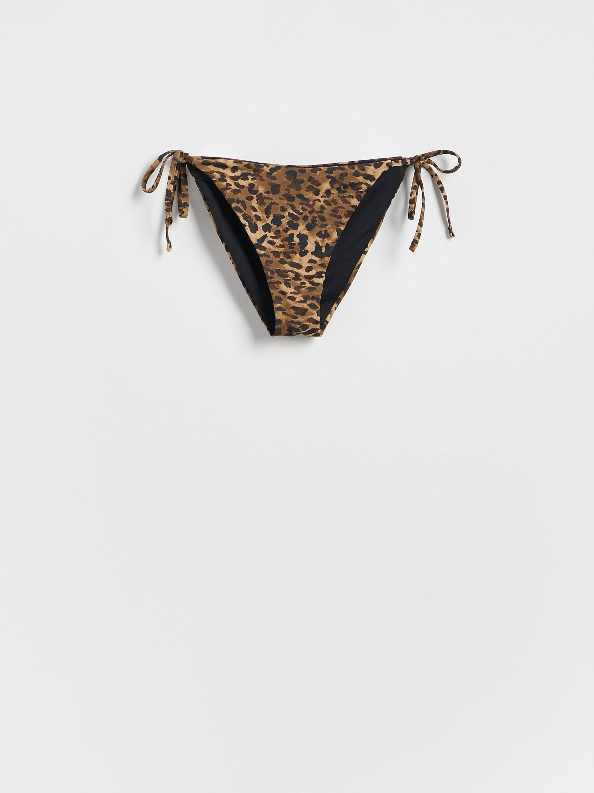 Brown Bikini Bottoms, Brown, large image number 4