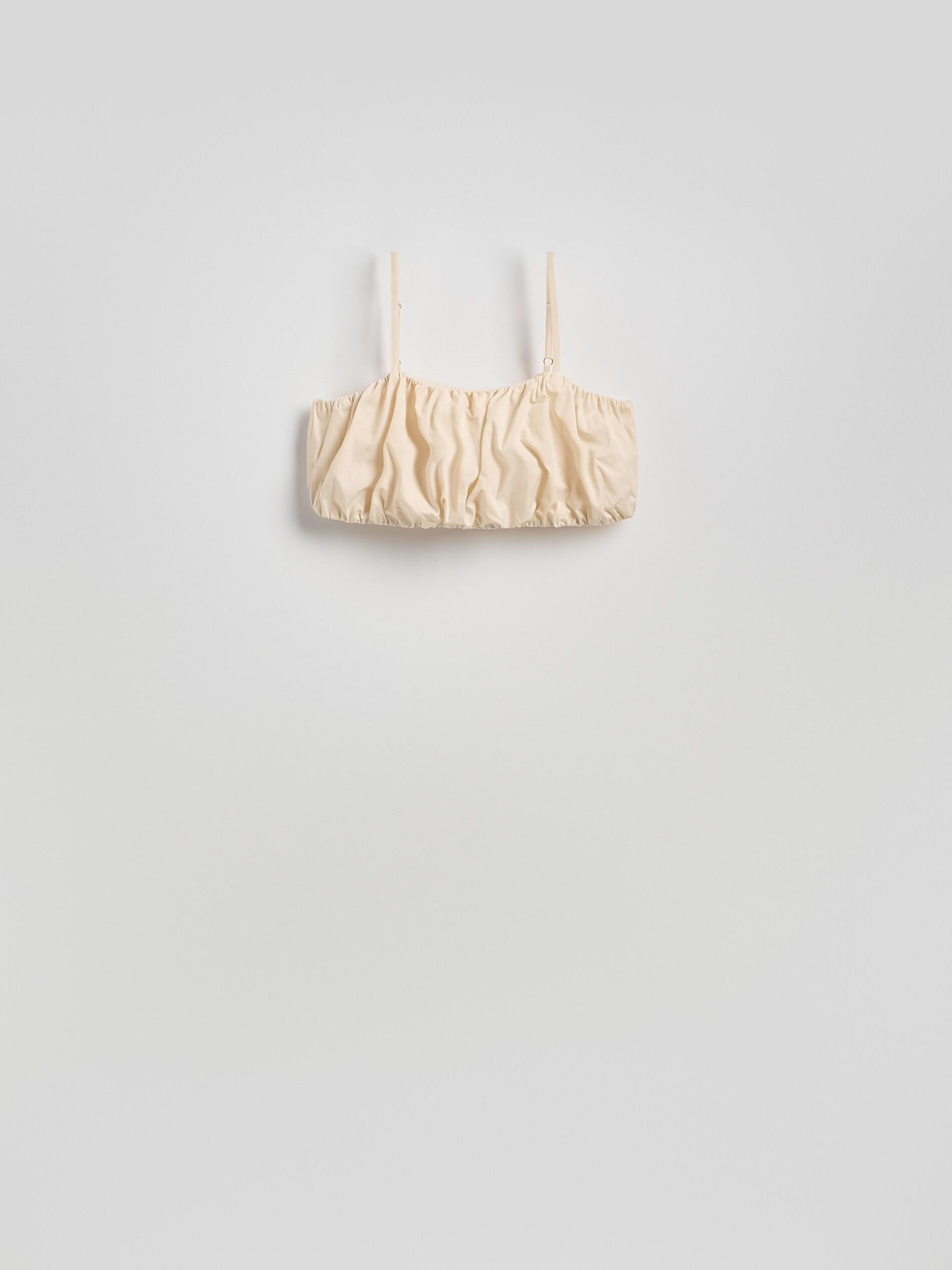 Cream Cami Crop Top, Ivory, medium