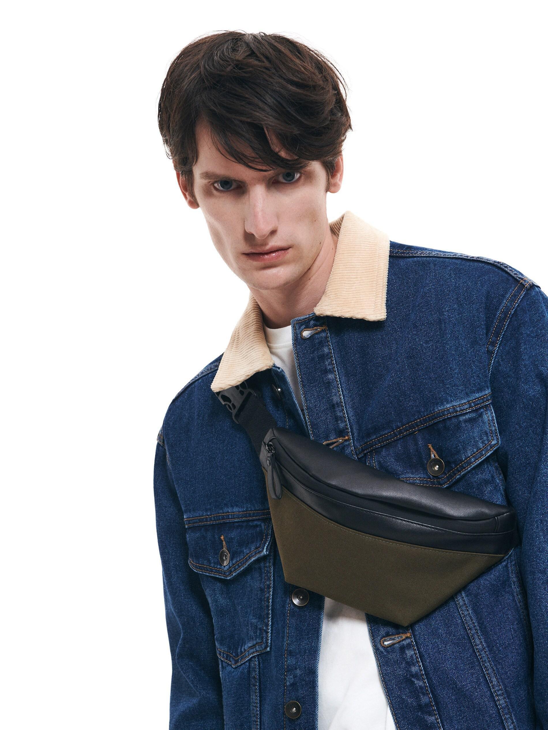 Khaki Bum bag, , large image number 0