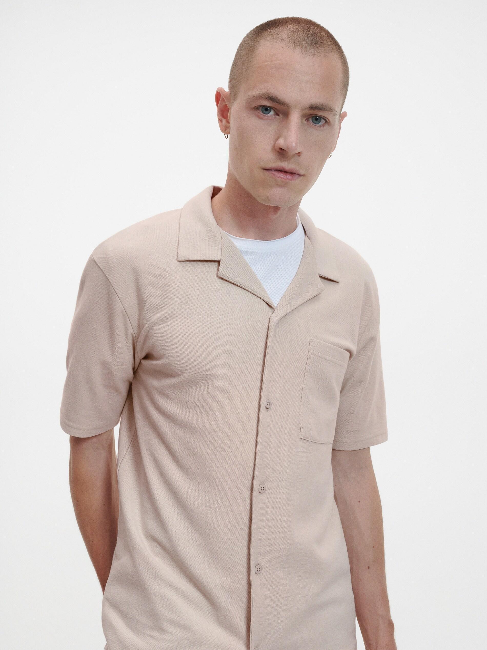Beige Regular Fit Shirt, , large image number 1
