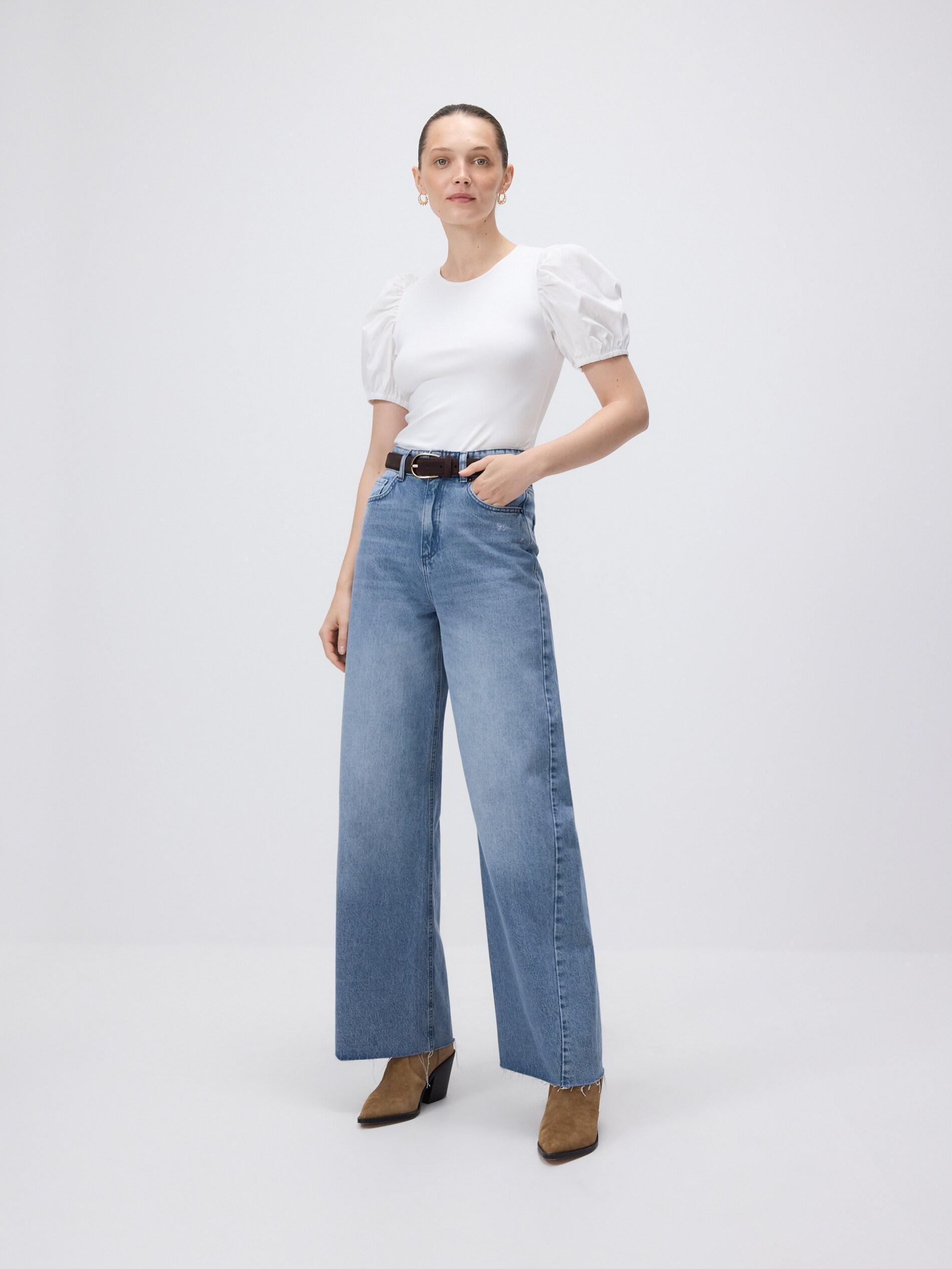 White Modal Rich Top, White, medium