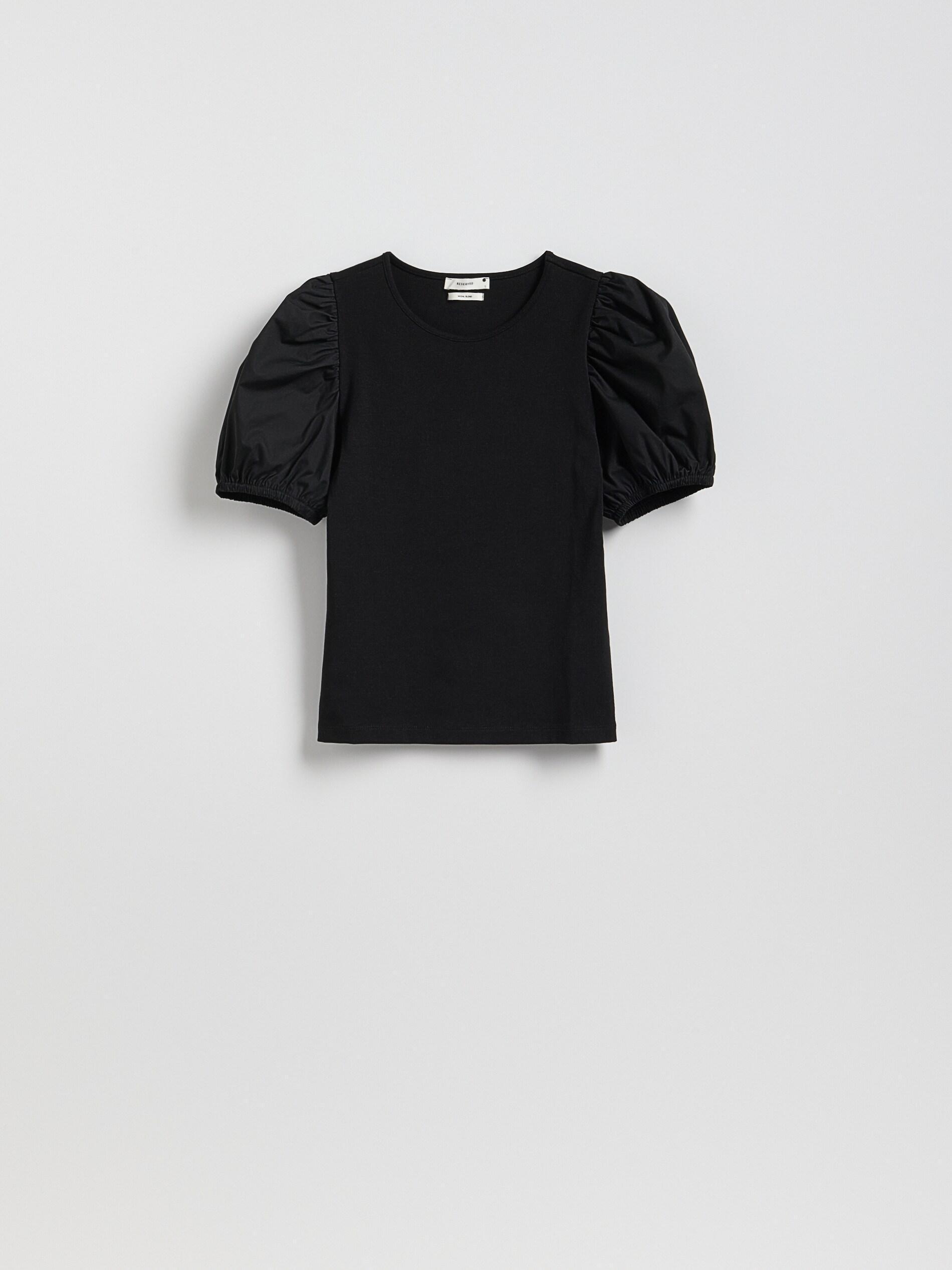 Black Modal Rich Top, Black, large image number 5