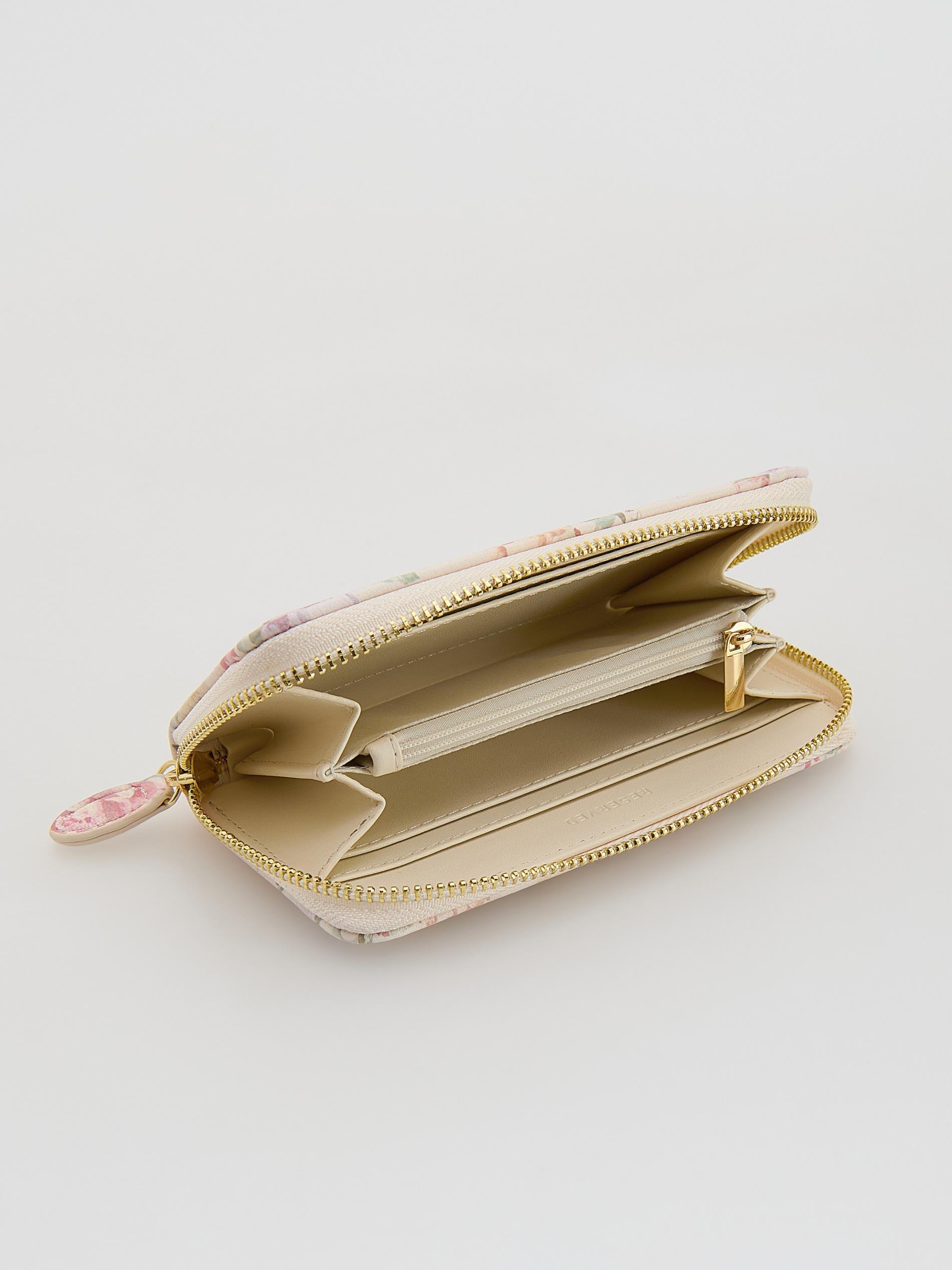 Multicolour Patterned Wallet, Multicolor, medium
