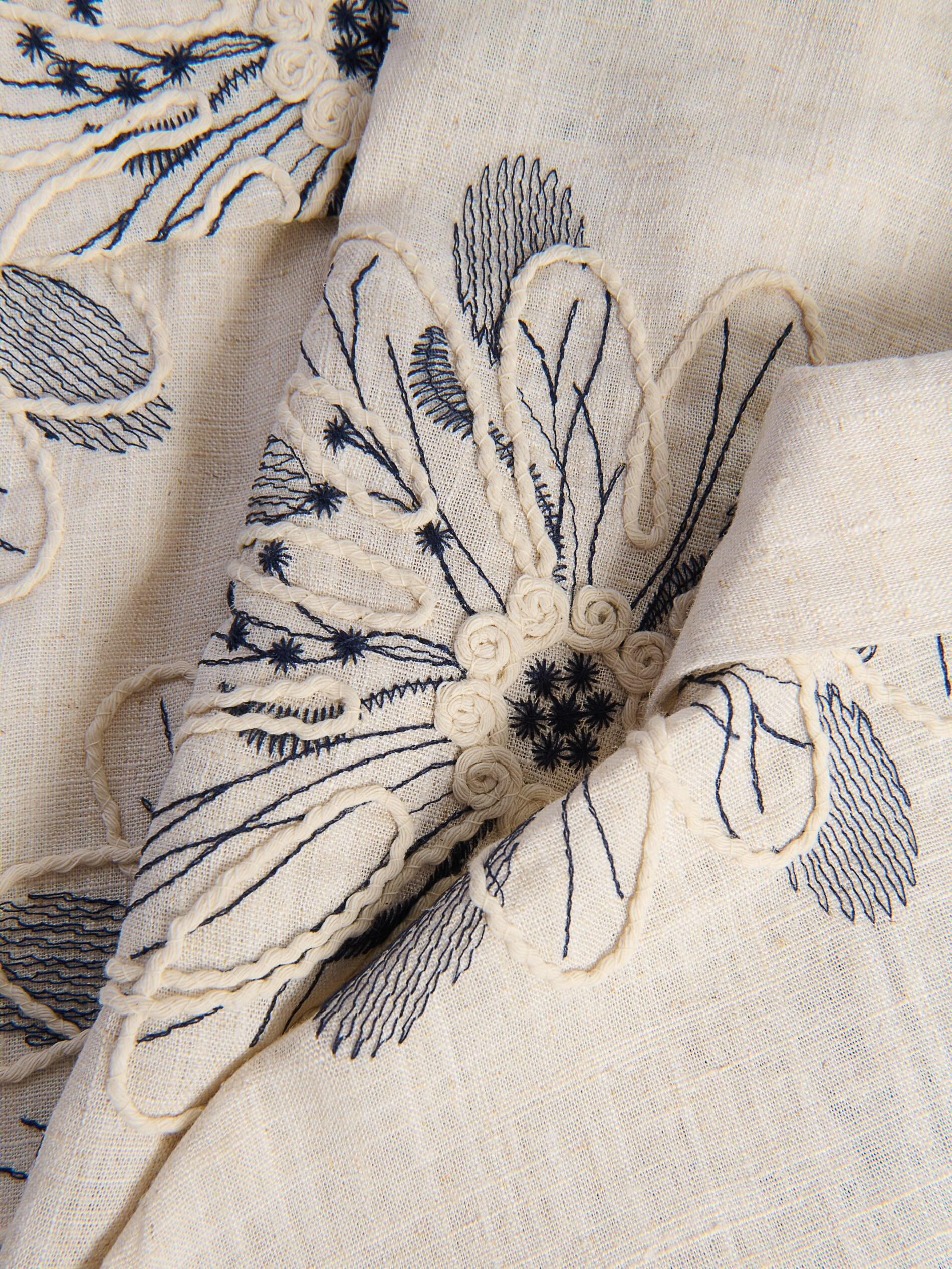 Multicolour Linen Blend Shirt, Multicolor, large image number 5