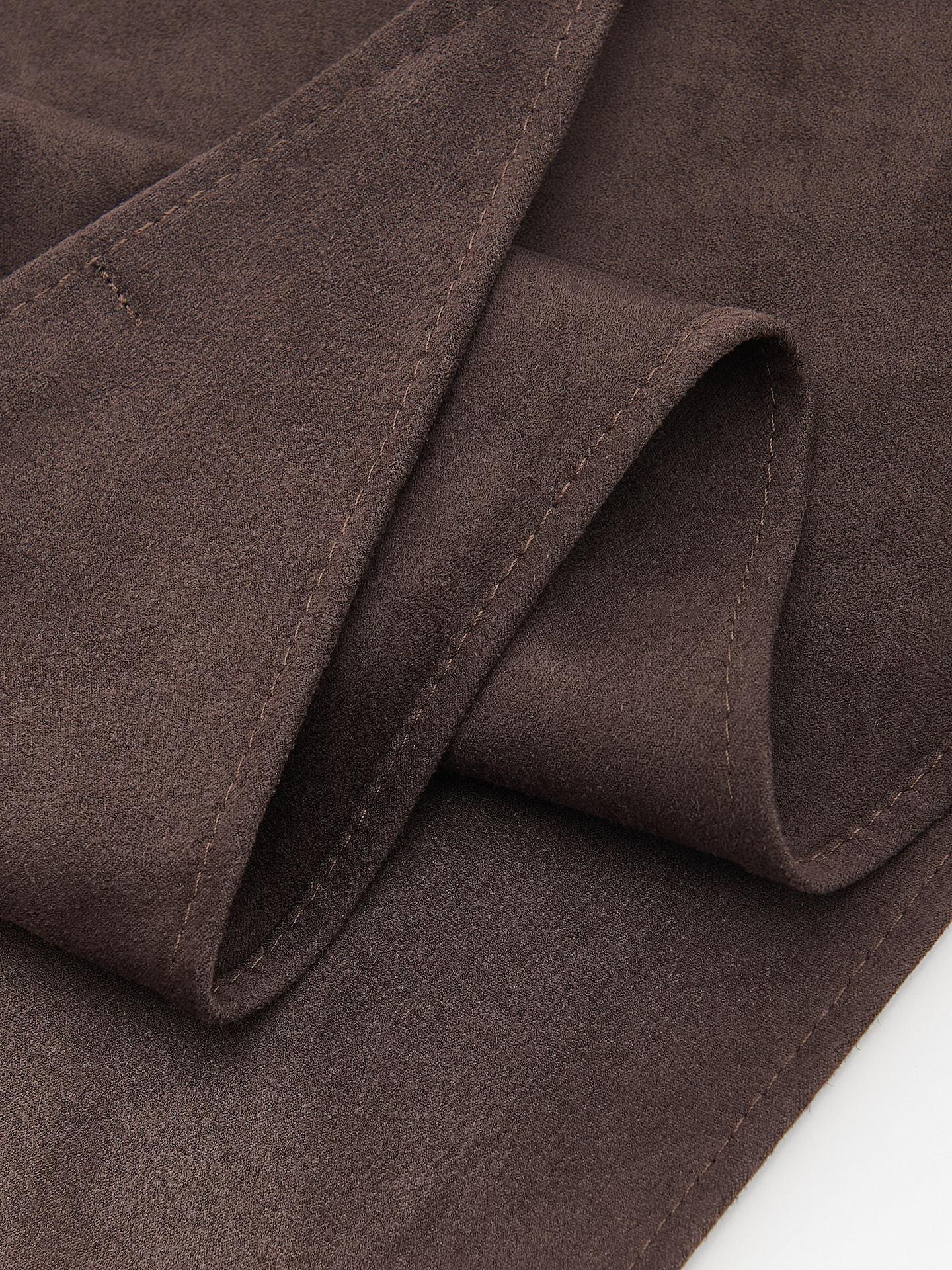 Brown Scarf, Brown, medium