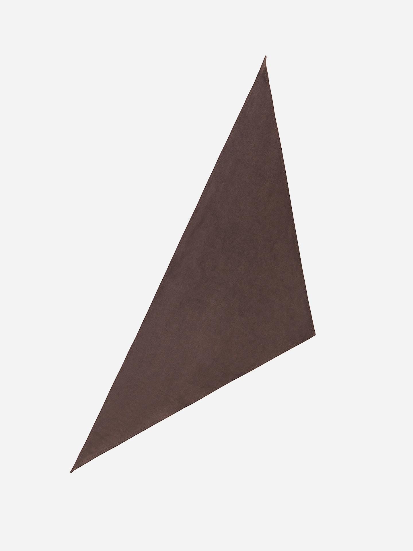 Brown Scarf, Brown, large image number 2