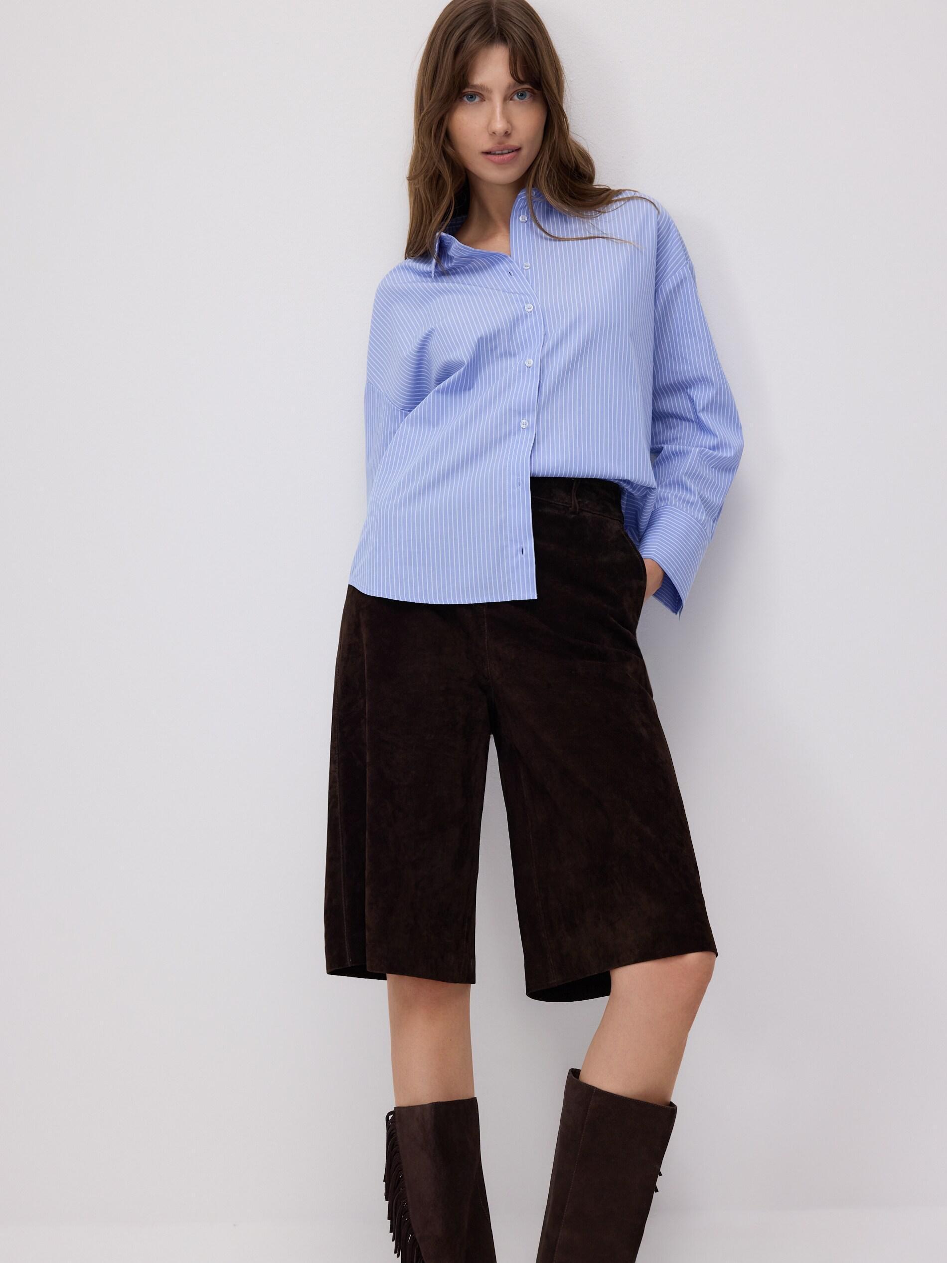 Blue Stripe Shirt, Blue, medium