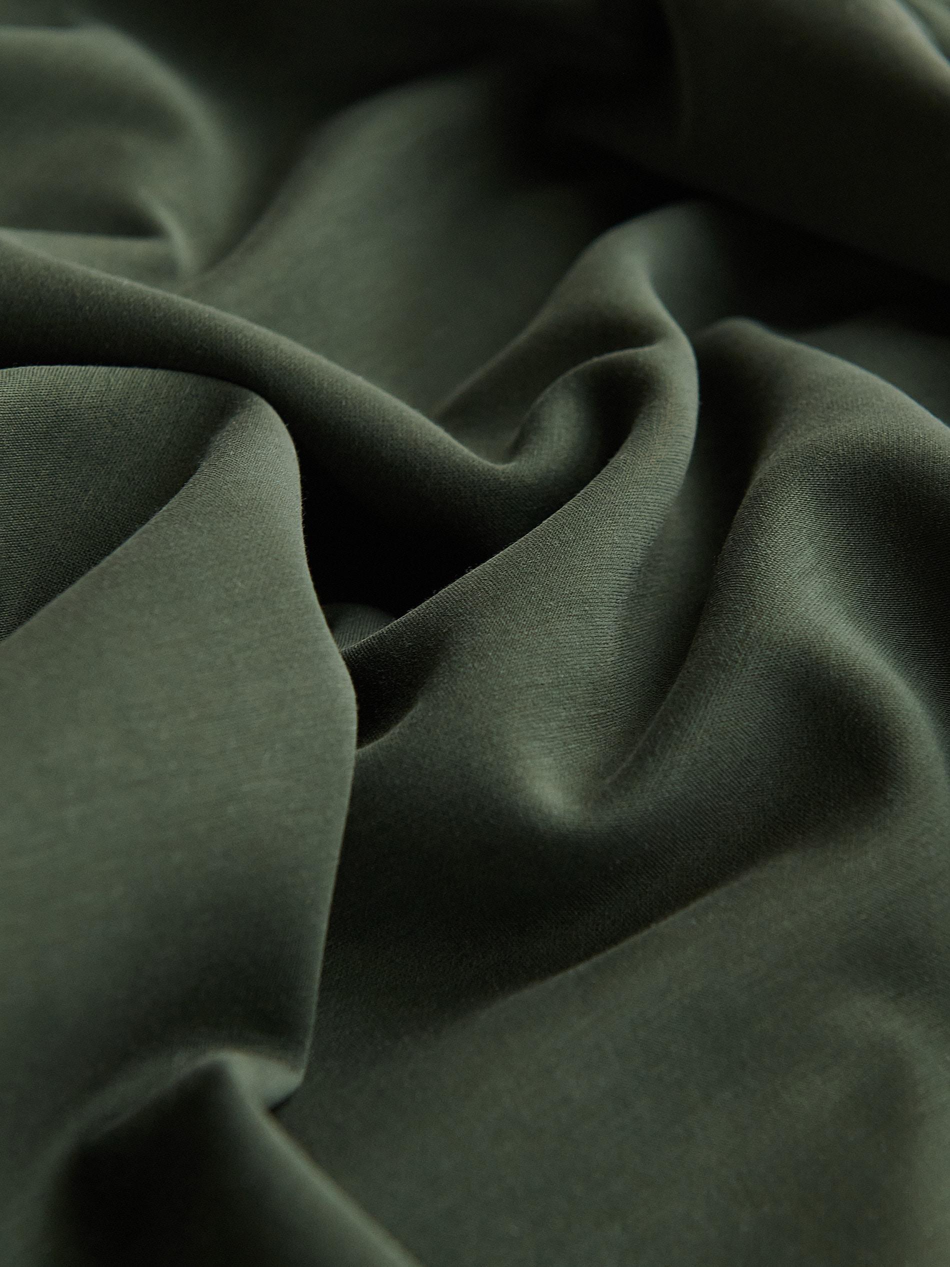 Green Modal Blend T-Shirt, Khaki, large image number 8