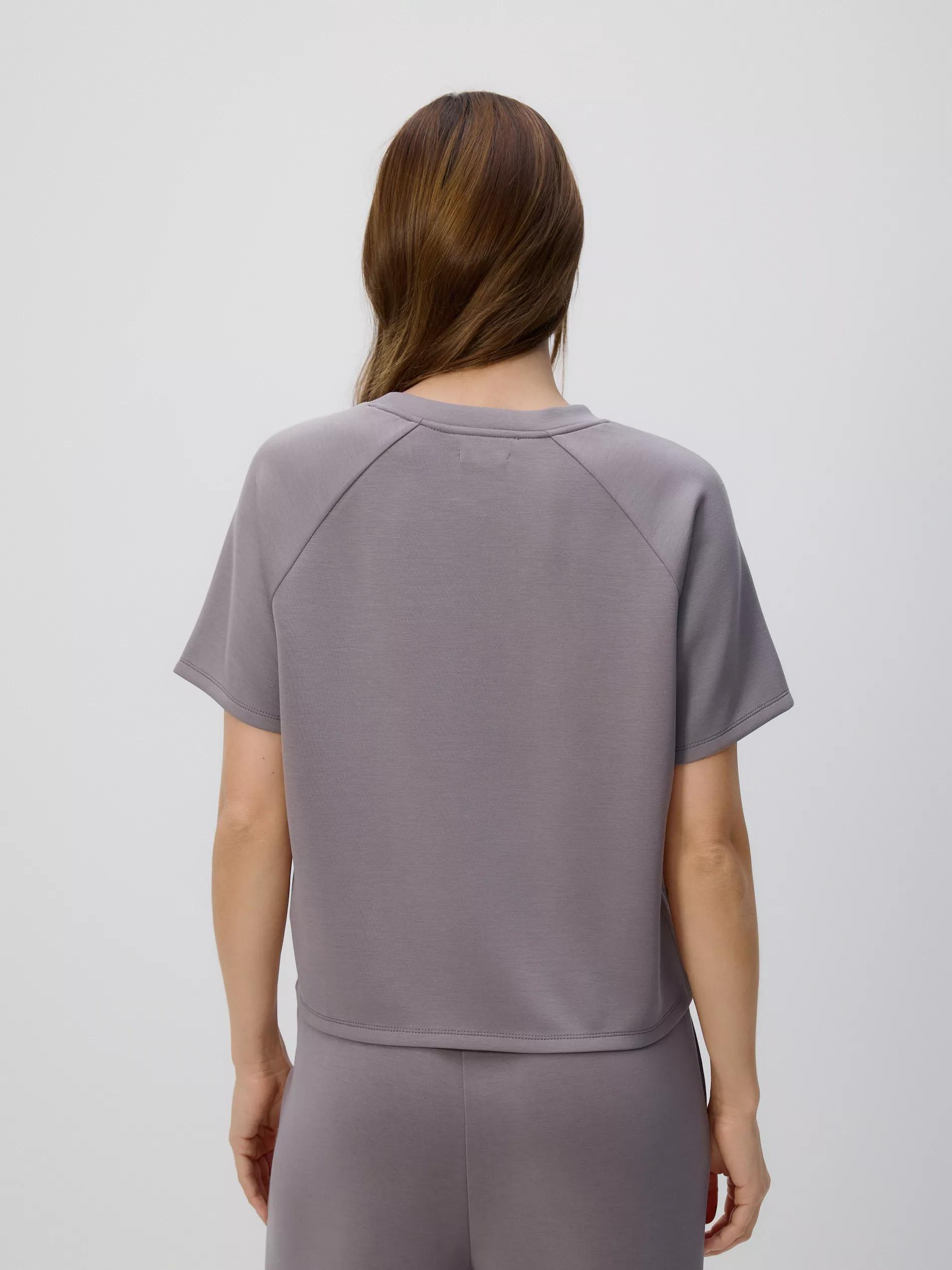 Brown Modal Blend T-Shirt, Brown, medium