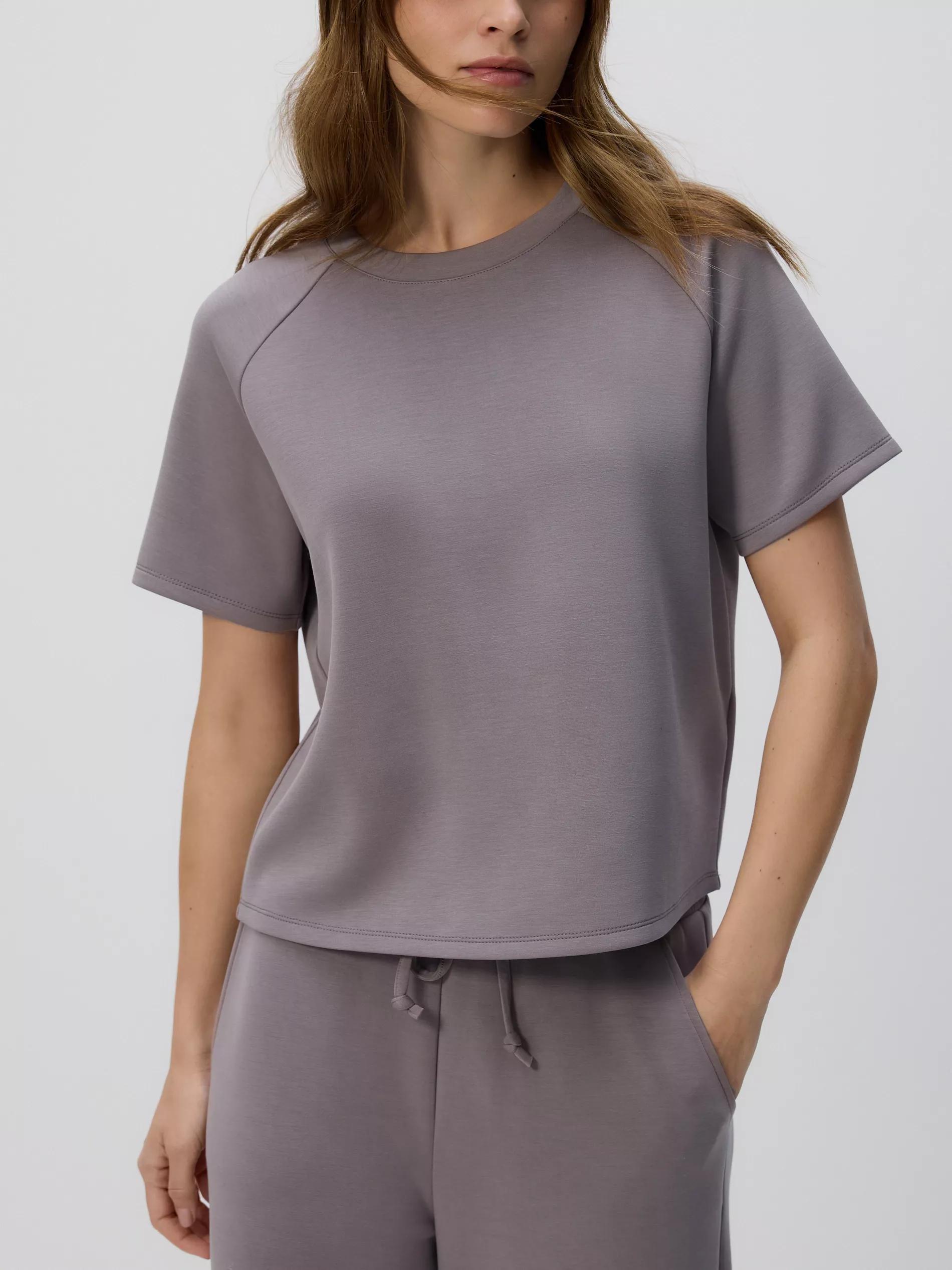 Brown Modal Blend T-Shirt, Brown, large image number 2