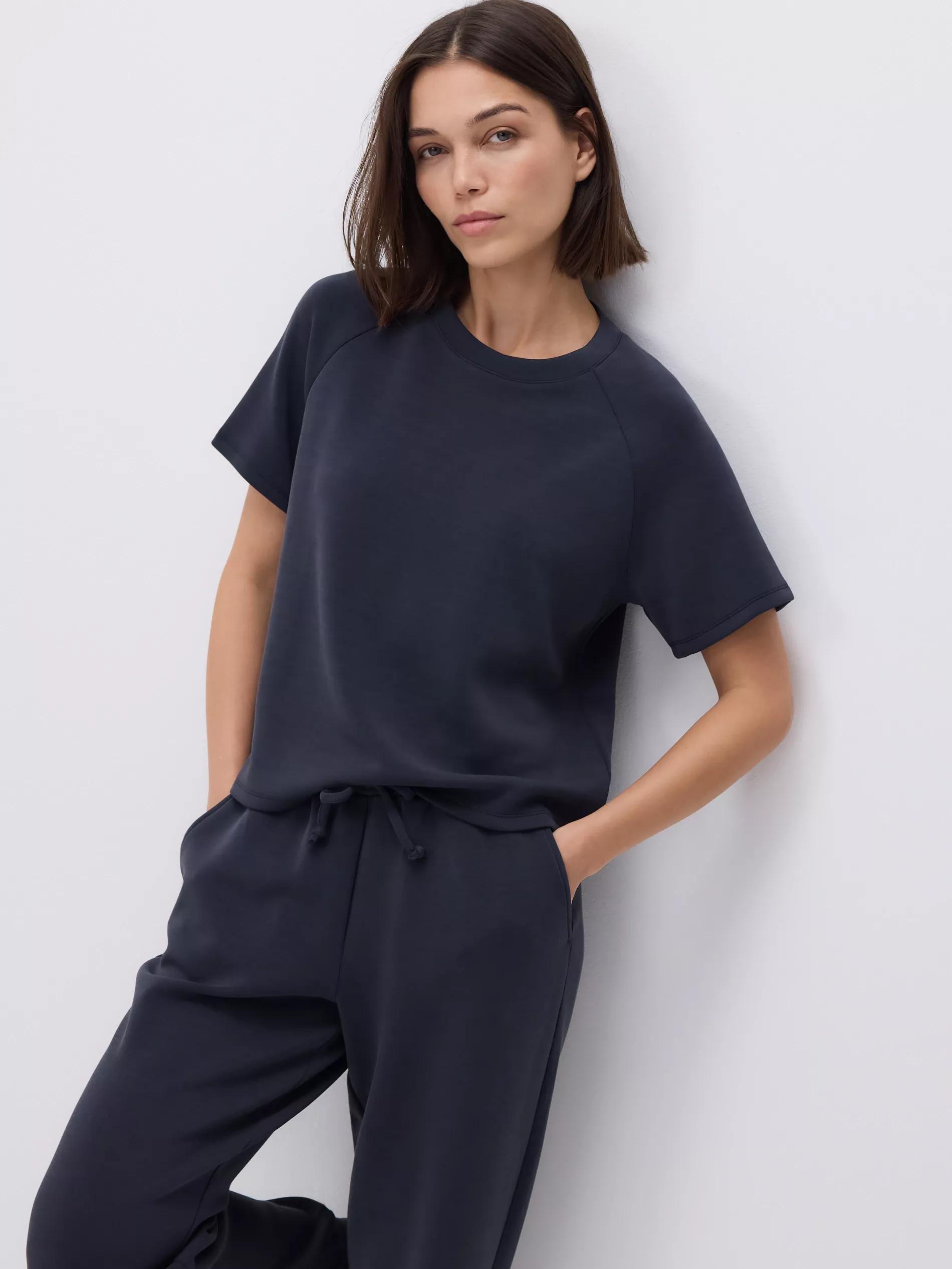 تيشيرت مودال خليط رمادي, Grey, medium