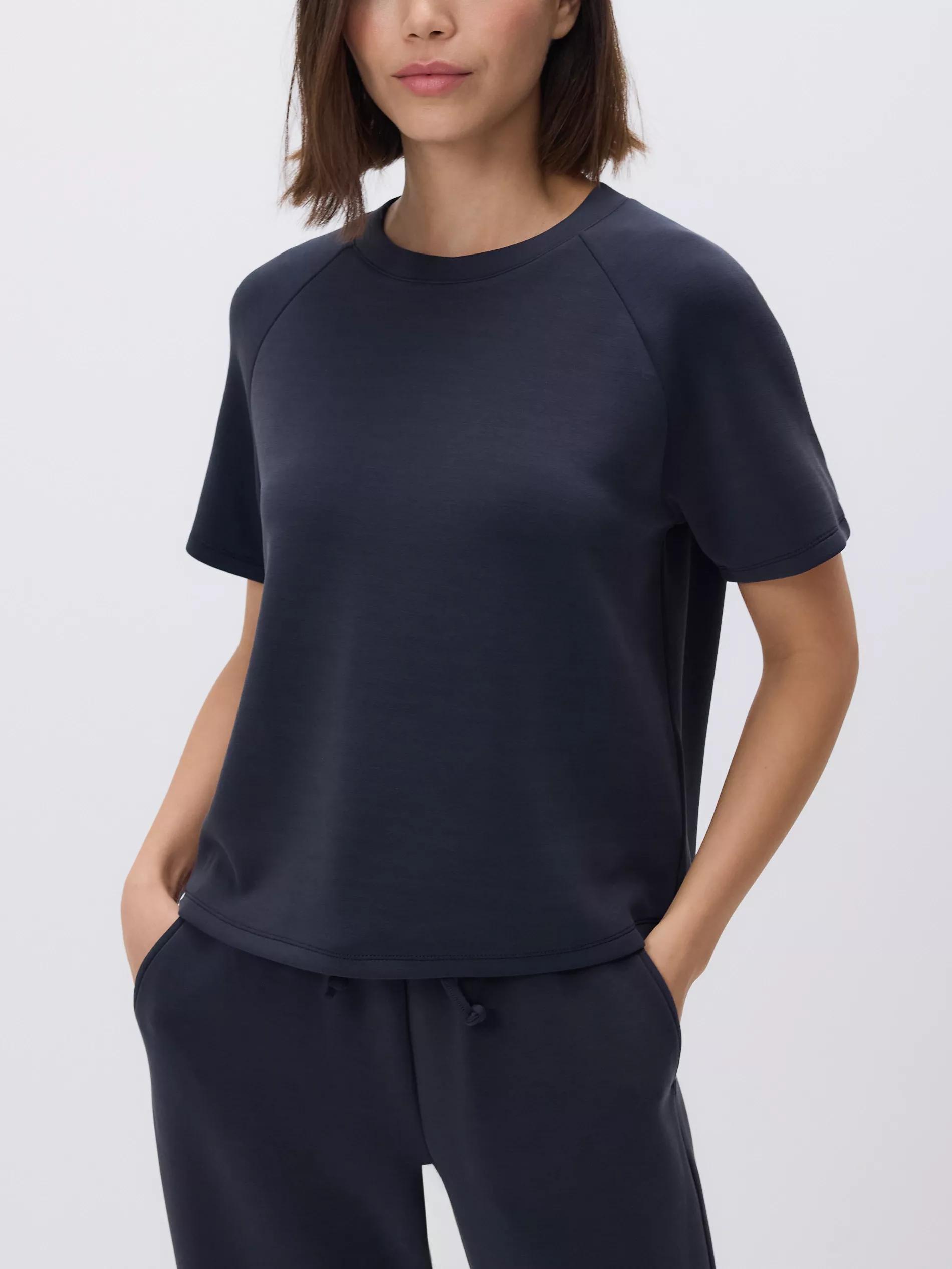 تيشيرت مودال خليط رمادي, Grey, medium