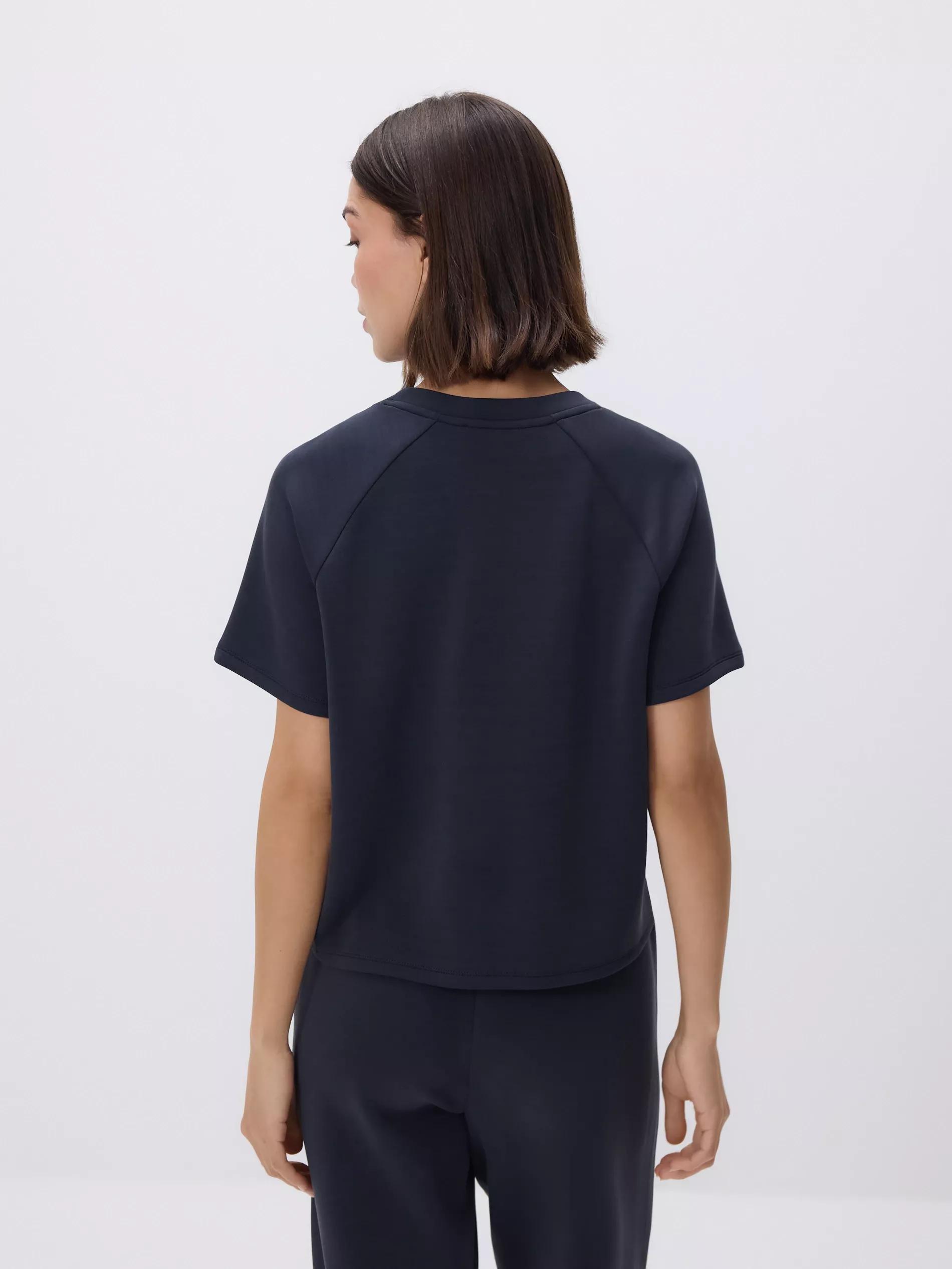 Grey Modal Blend T-Shirt, Grey, large image number 3