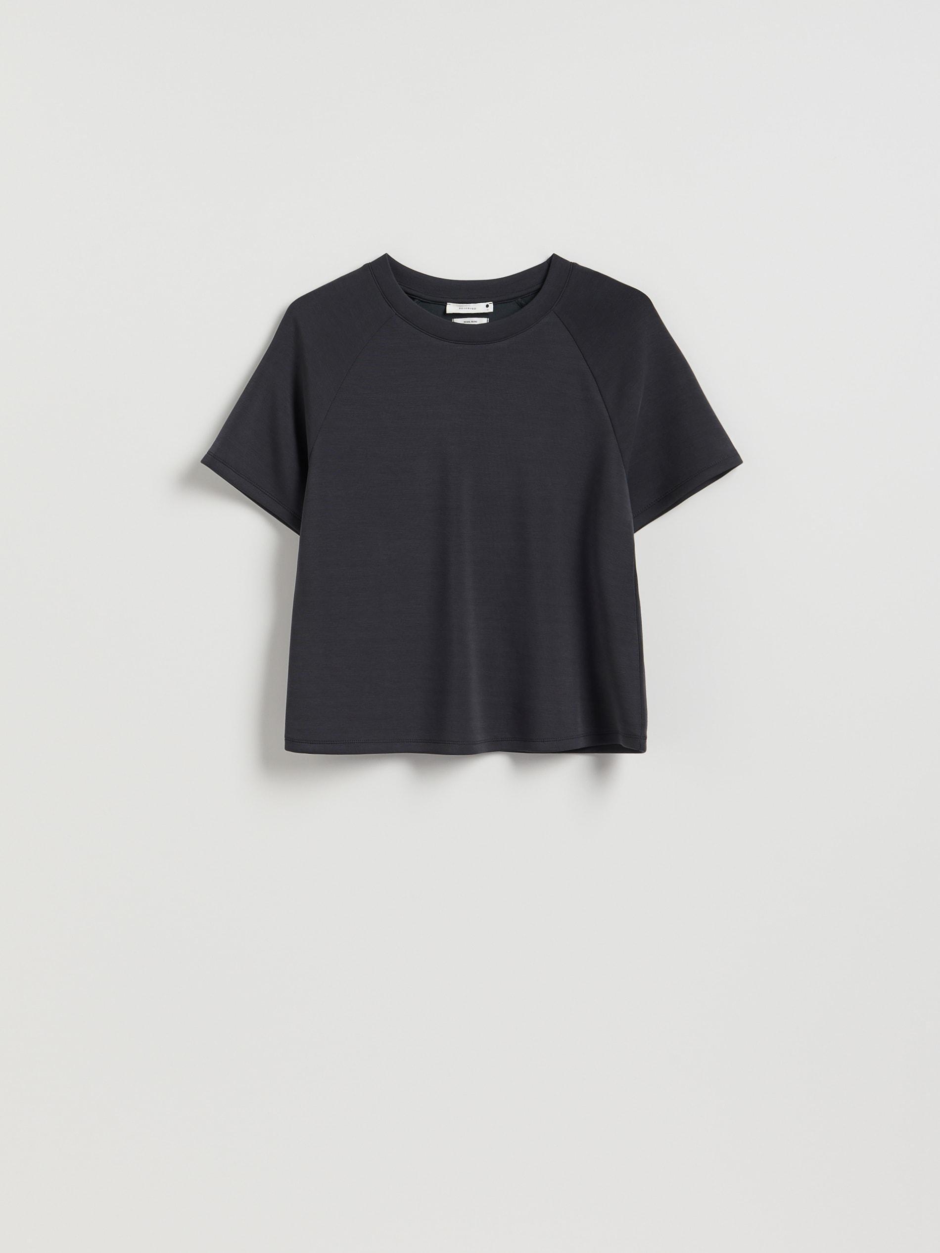 Grey Modal Blend T-Shirt, Grey, large image number 5