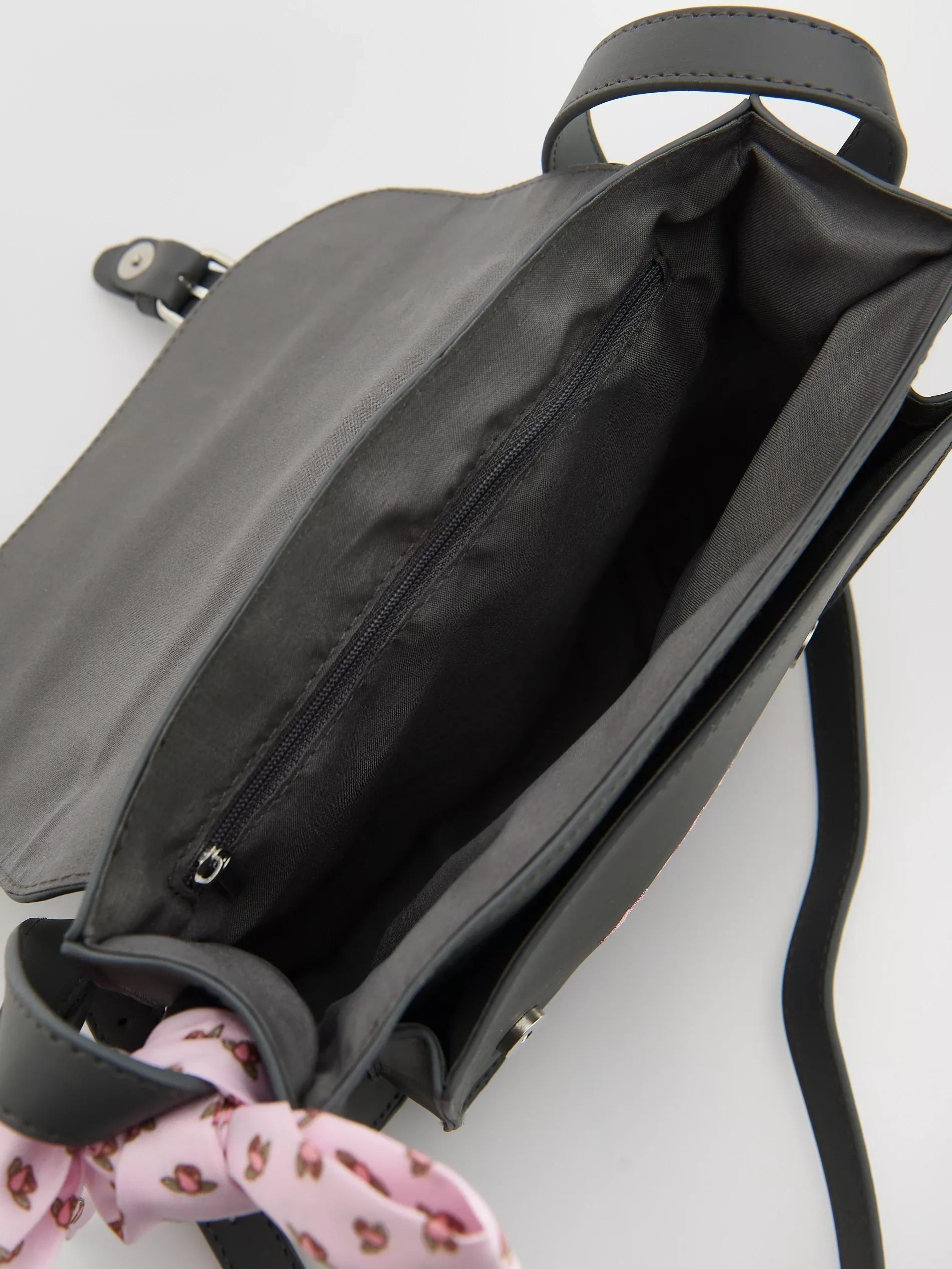 DARK GREY Pusheen crossbody bag, Grey, large image number 2