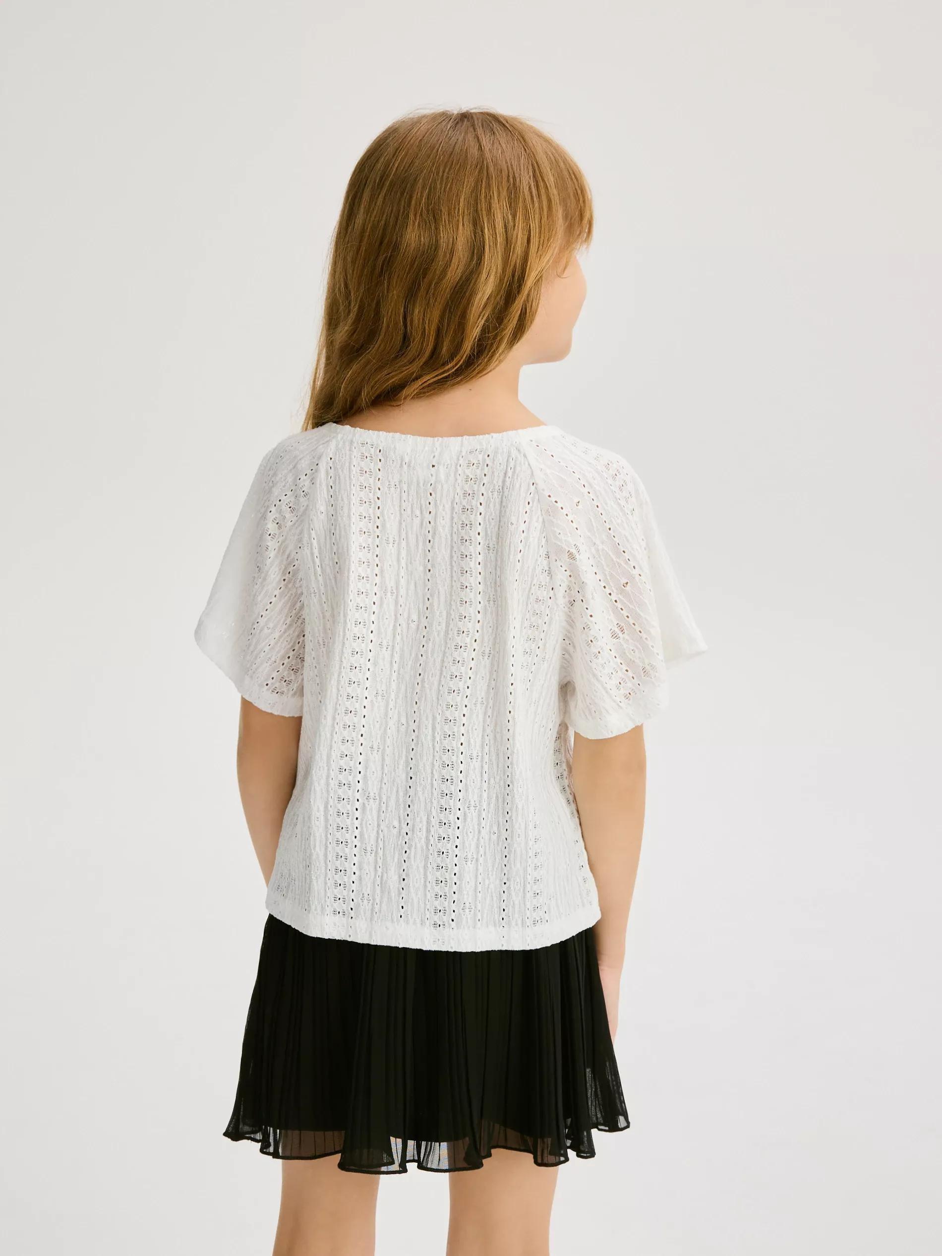 CREAM Top with bow details, , large image number 5