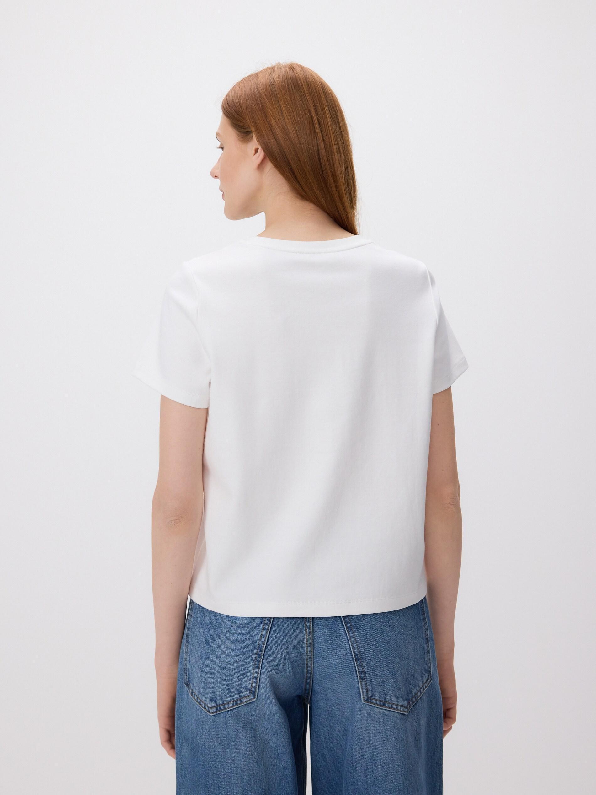 Multicolour Oversized T-Shirt With Applique, Multicolor, large image number 3