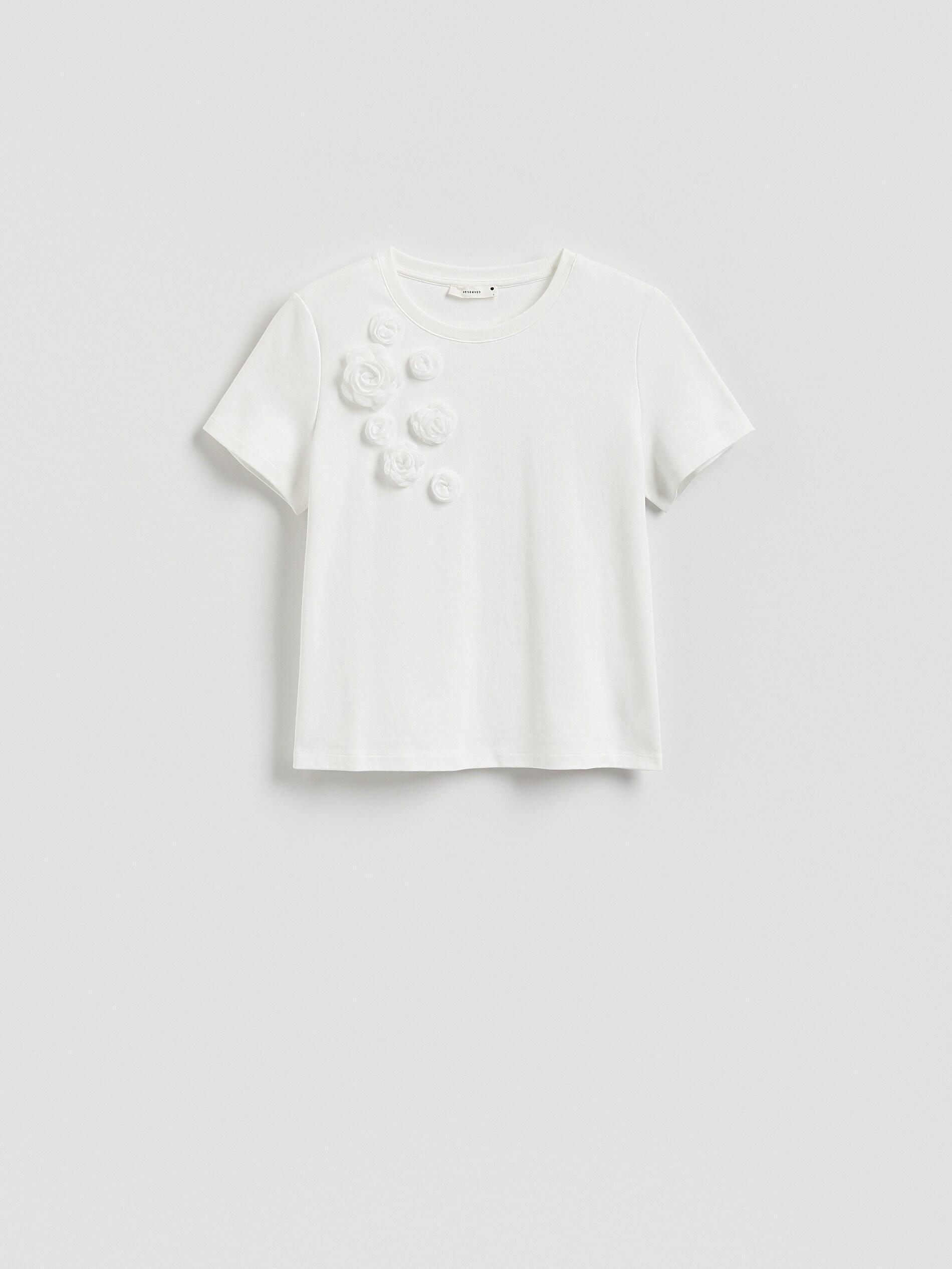 Multicolour Oversized T-Shirt With Applique, Multicolor, large image number 4